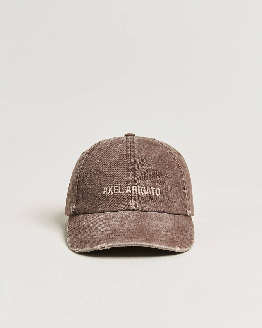 Homme | Bobs Et Casquettes | Axel Arigato | AA Logo Cap Washed Brown