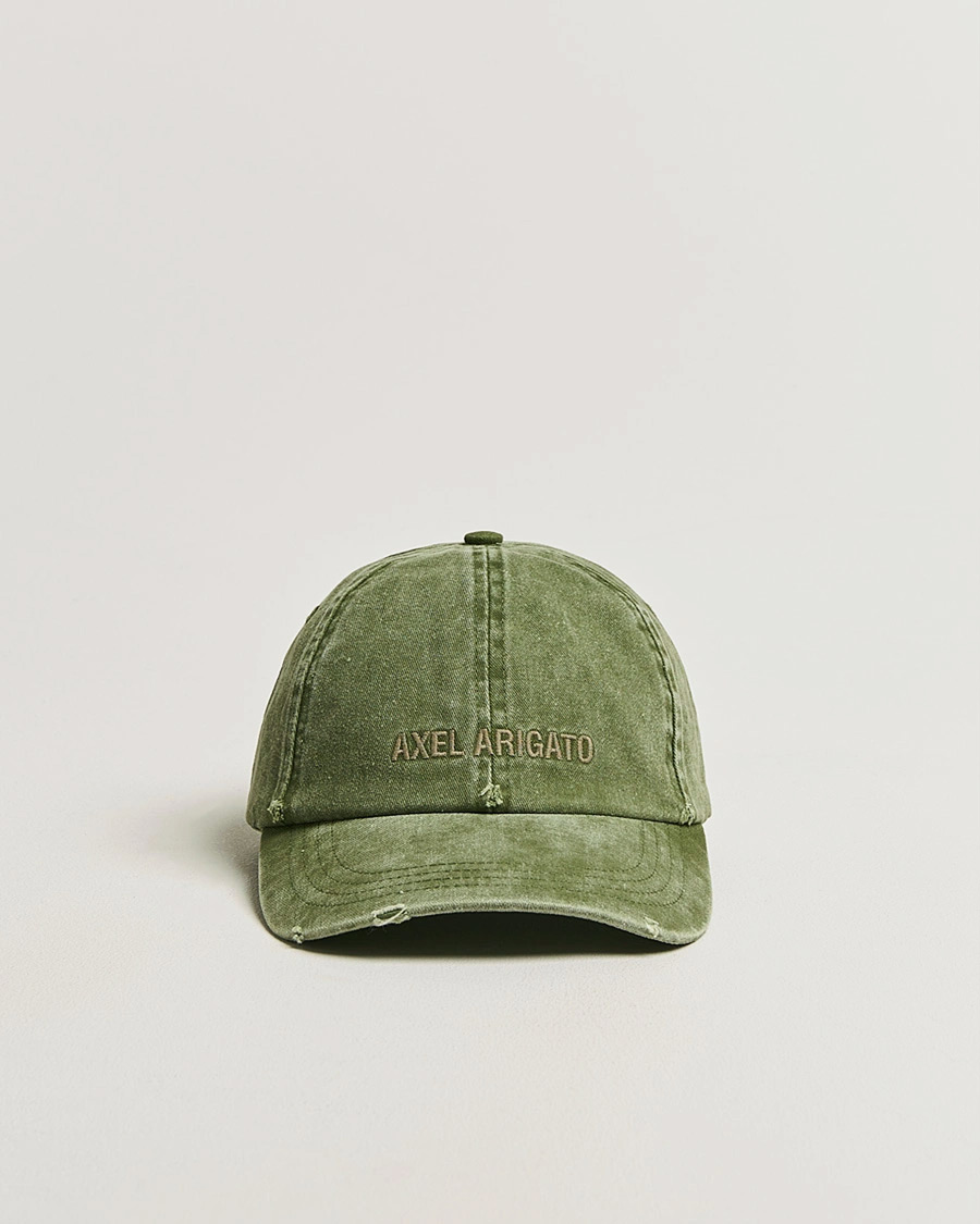 Homme | Bobs Et Casquettes | Axel Arigato | AA Logo Cap Washed Green