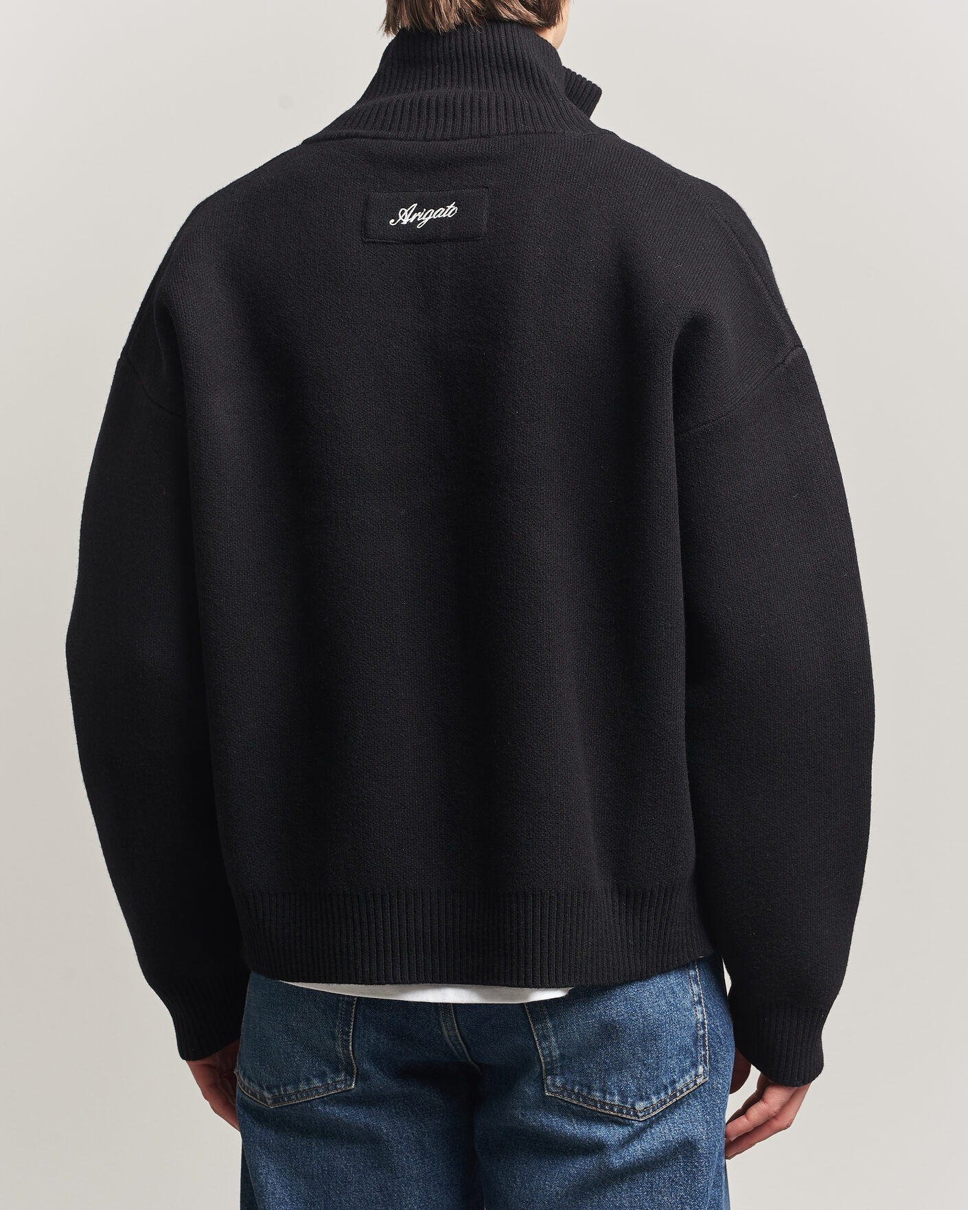 Homme | Pulls Et Tricots | Axel Arigato | Core Zip-Up Sweater Black