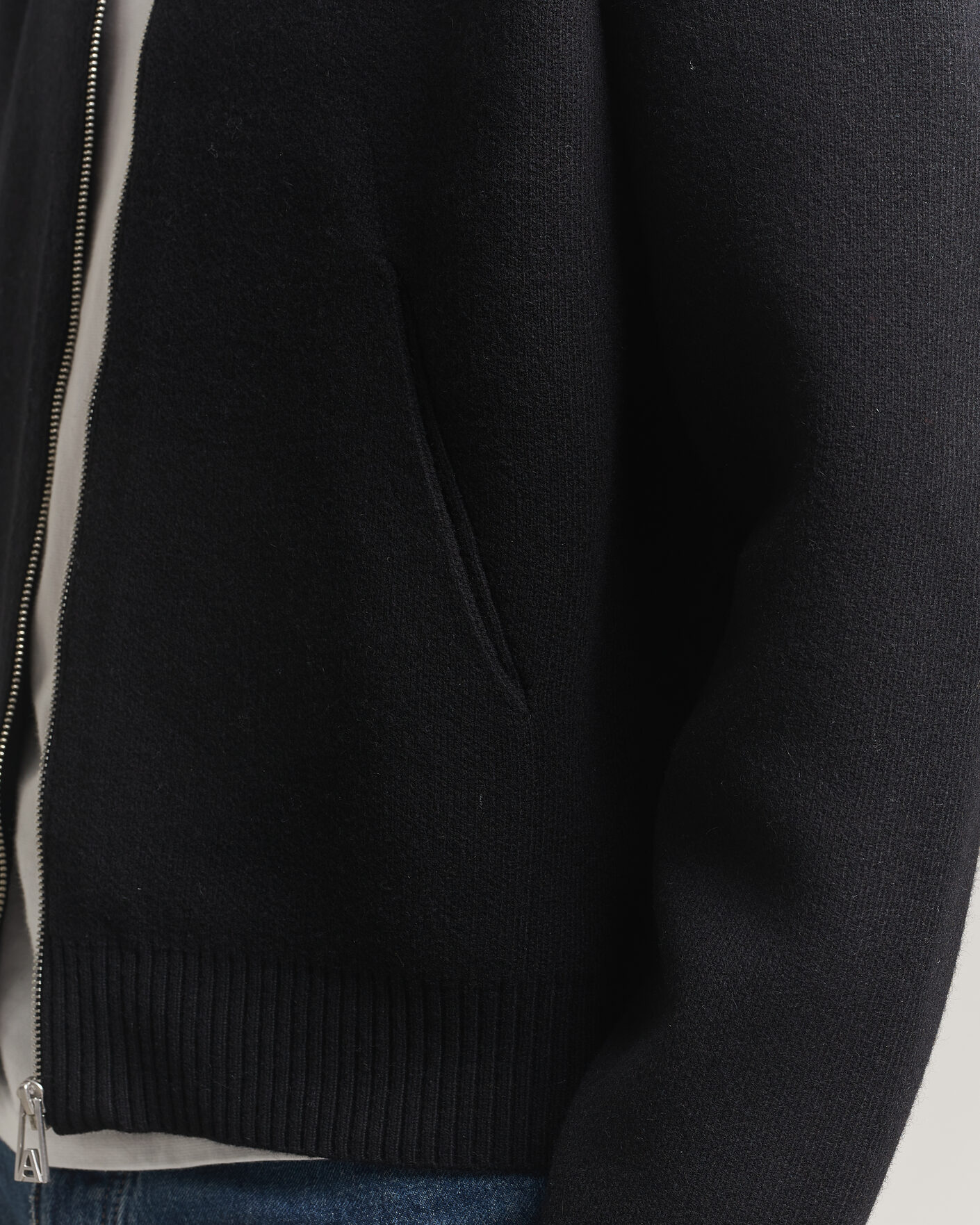Homme | Pulls Et Tricots | Axel Arigato | Core Zip-Up Sweater Black