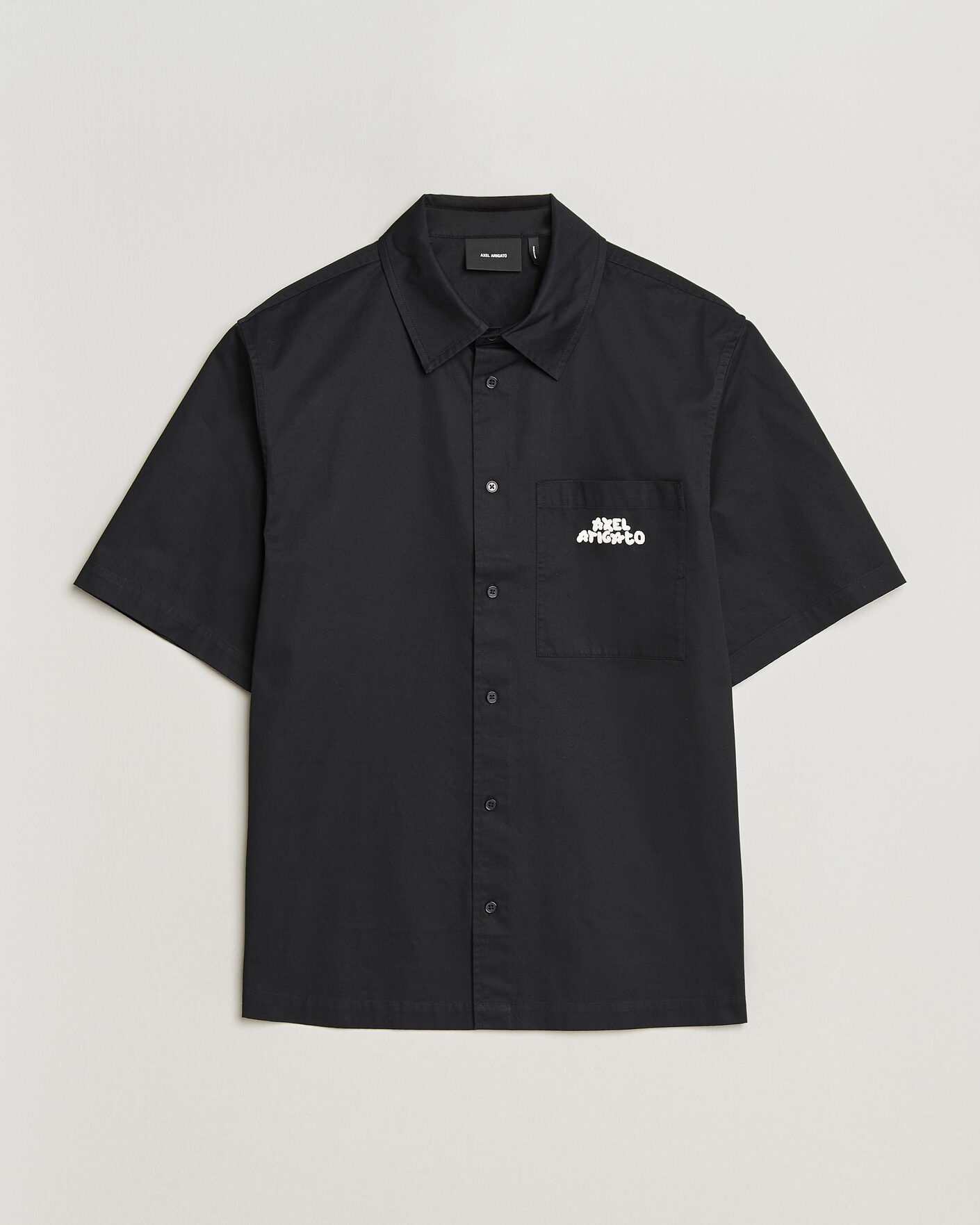 Homme | Chemises | Axel Arigato | Drew Short Sleeve Shirt Black