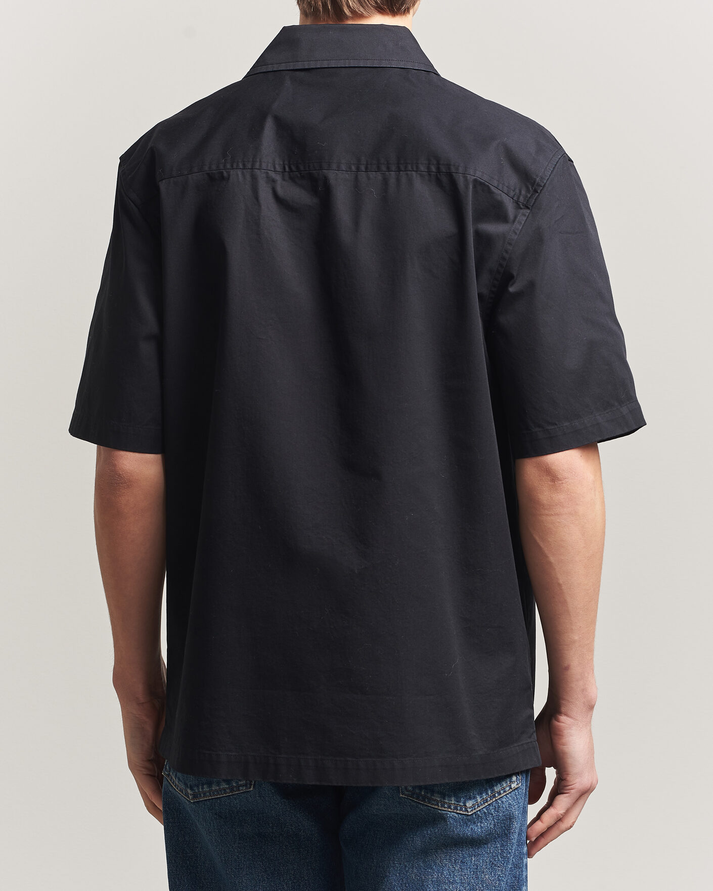 Homme | Chemises | Axel Arigato | Drew Short Sleeve Shirt Black