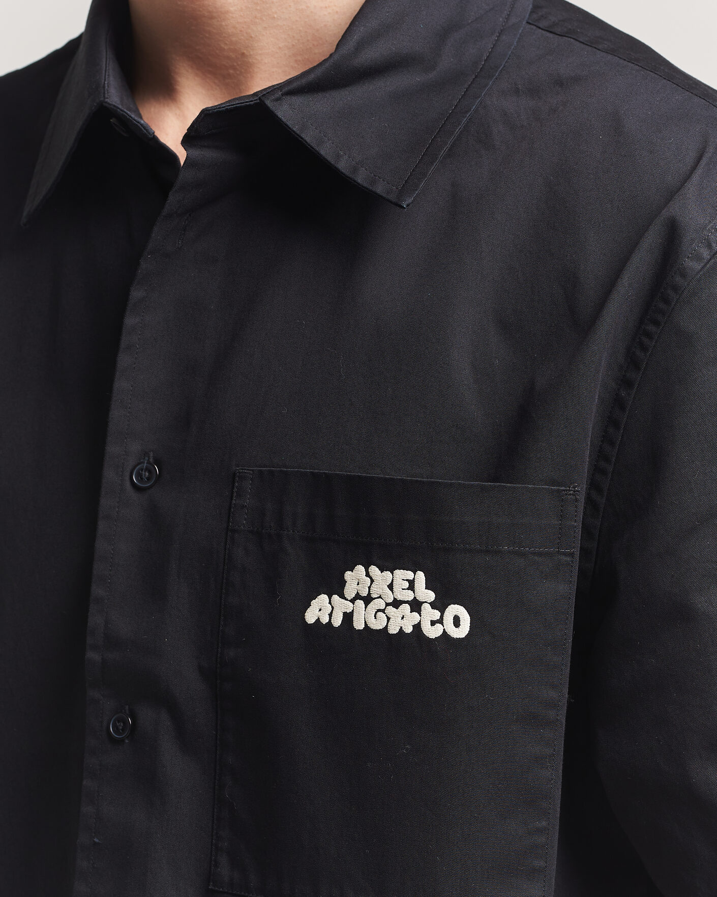 Homme | Chemises | Axel Arigato | Drew Short Sleeve Shirt Black