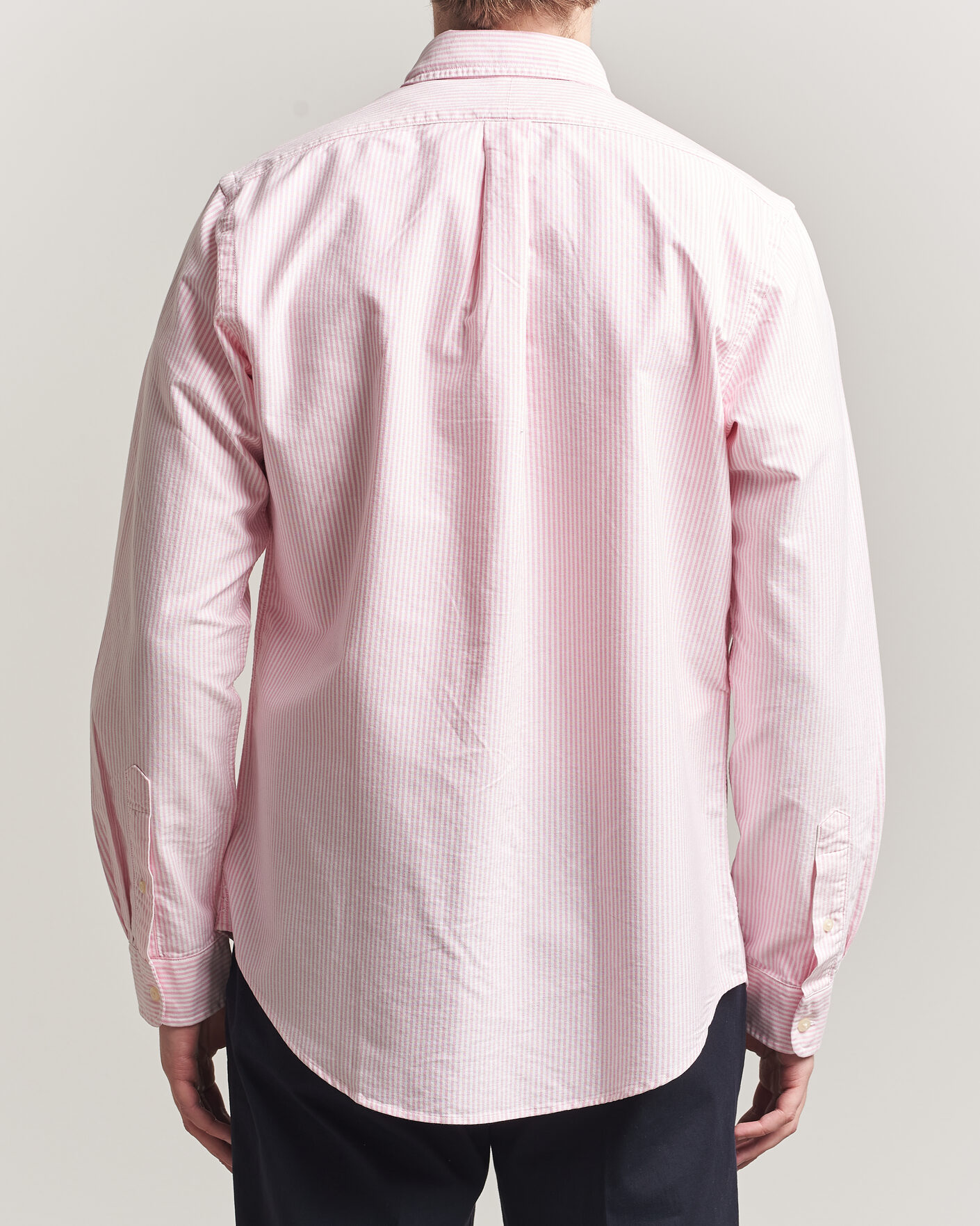 Homme | Chemises | Polo Ralph Lauren | Custom Fit Micro Striped Oxford Shirt Pink