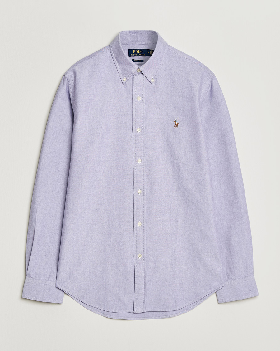 Homme | Chemises | Polo Ralph Lauren | Custom Fit Oxford Shirt Tissel Purple