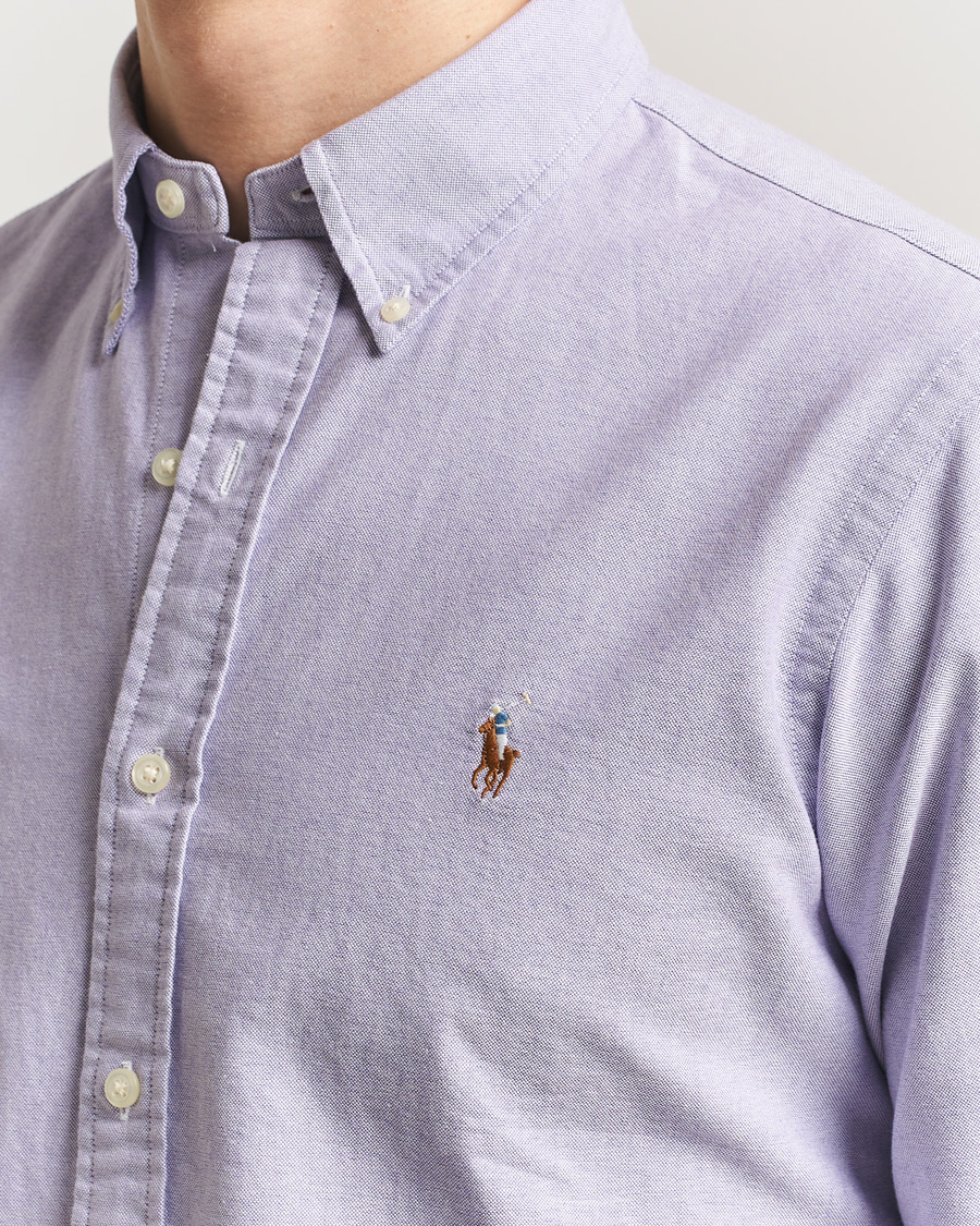 Homme | Chemises | Polo Ralph Lauren | Custom Fit Oxford Shirt Tissel Purple