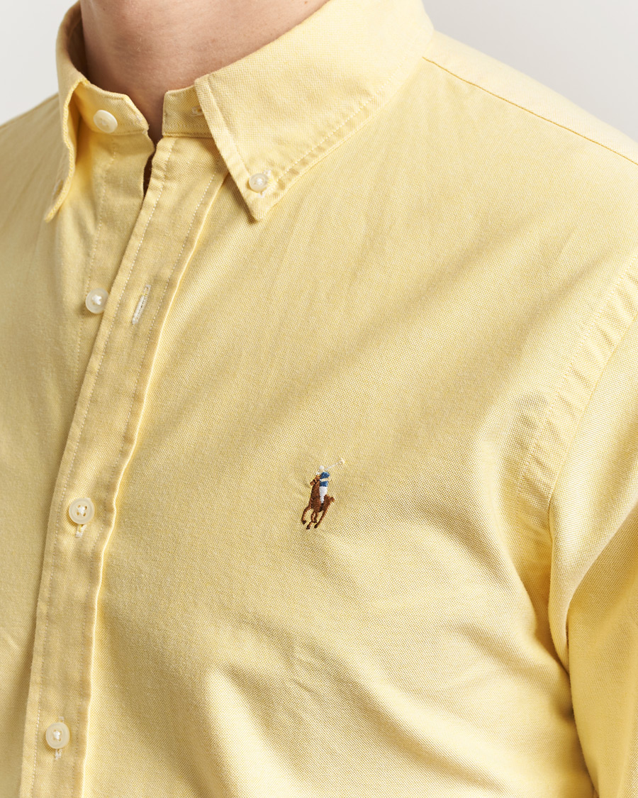 Homme | Chemises | Polo Ralph Lauren | Custom Fit Oxford Shirt Yellow