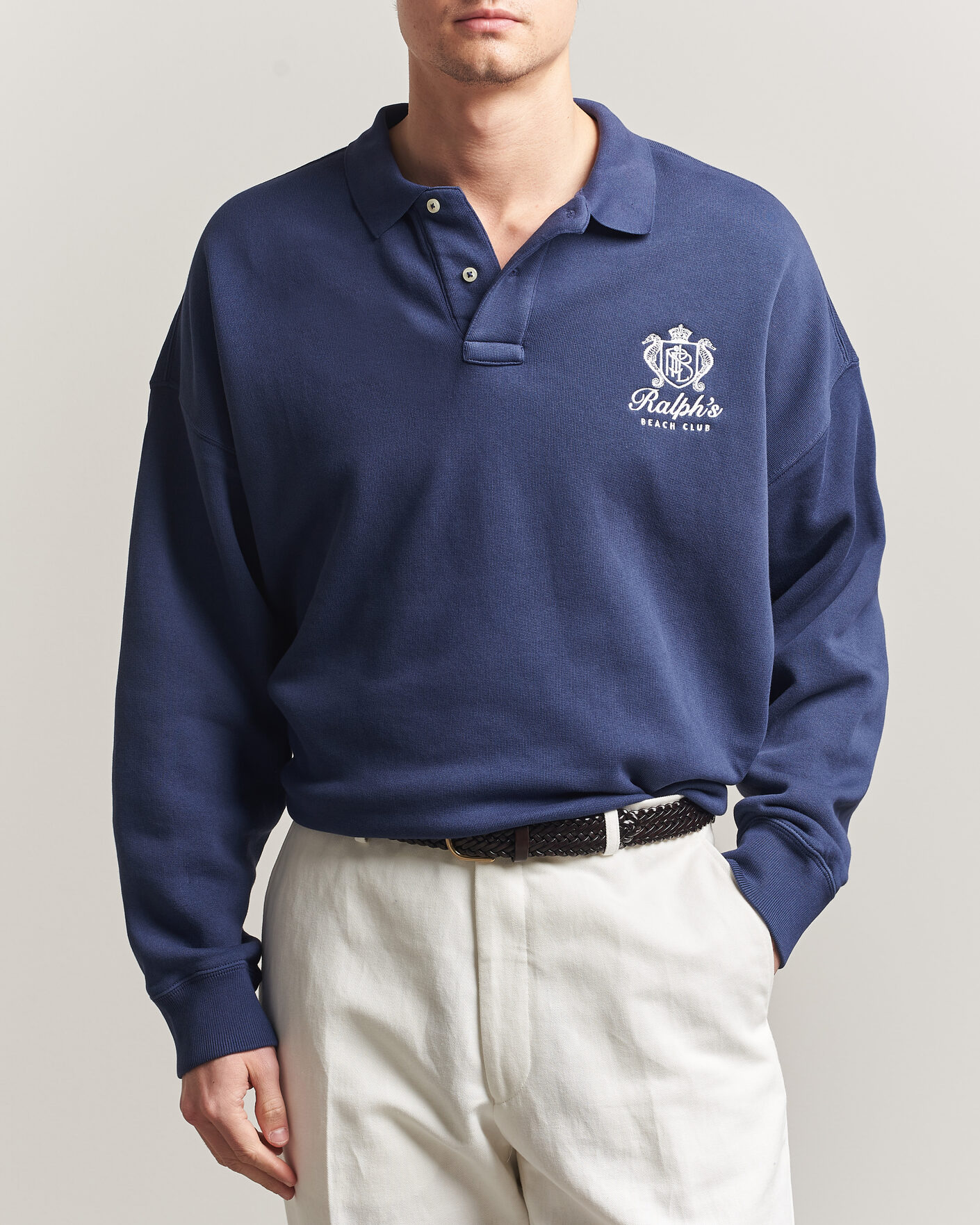 Homme | Pulls Et Tricots | Polo Ralph Lauren | Ralph's Beach Club Sweater Dark Cobalt