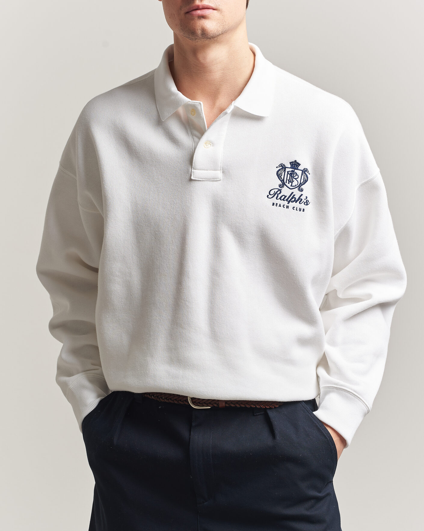 Homme | Pulls Et Tricots | Polo Ralph Lauren | Ralph's Beach Club Sweater White