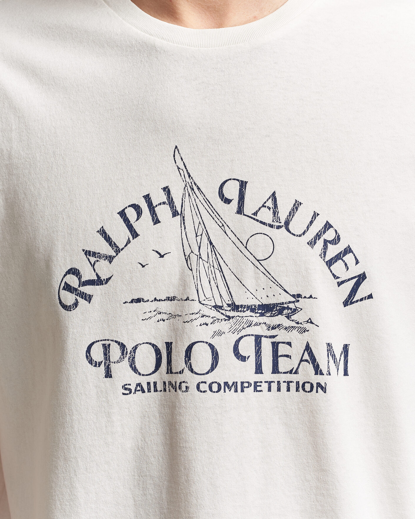 Homme | T-shirts | Polo Ralph Lauren | Ralph's Beach Club Printed Tee Deckwash White