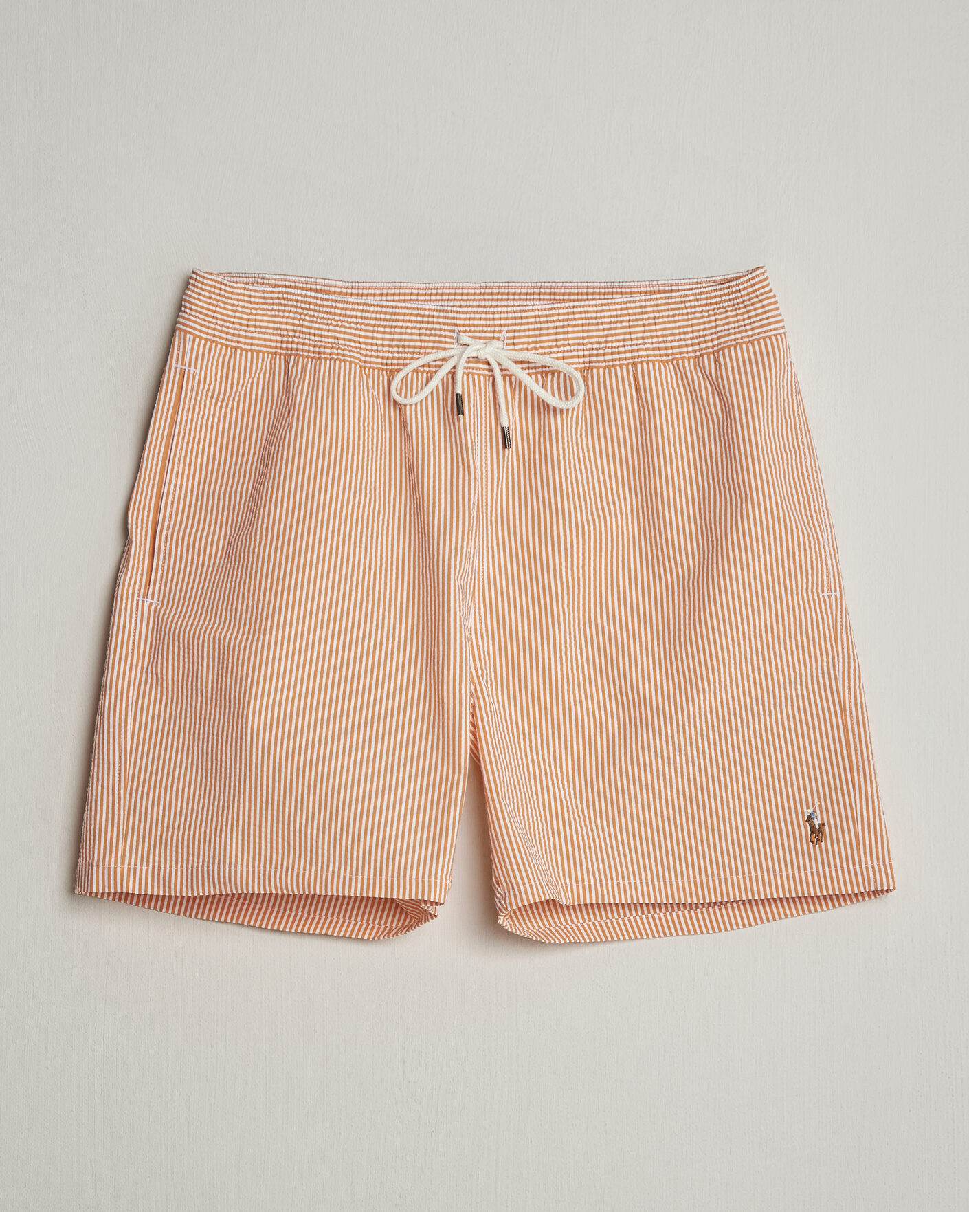 Homme | Maillots De Bain | Polo Ralph Lauren | Traveler Mid Trunk Seersucker Peach