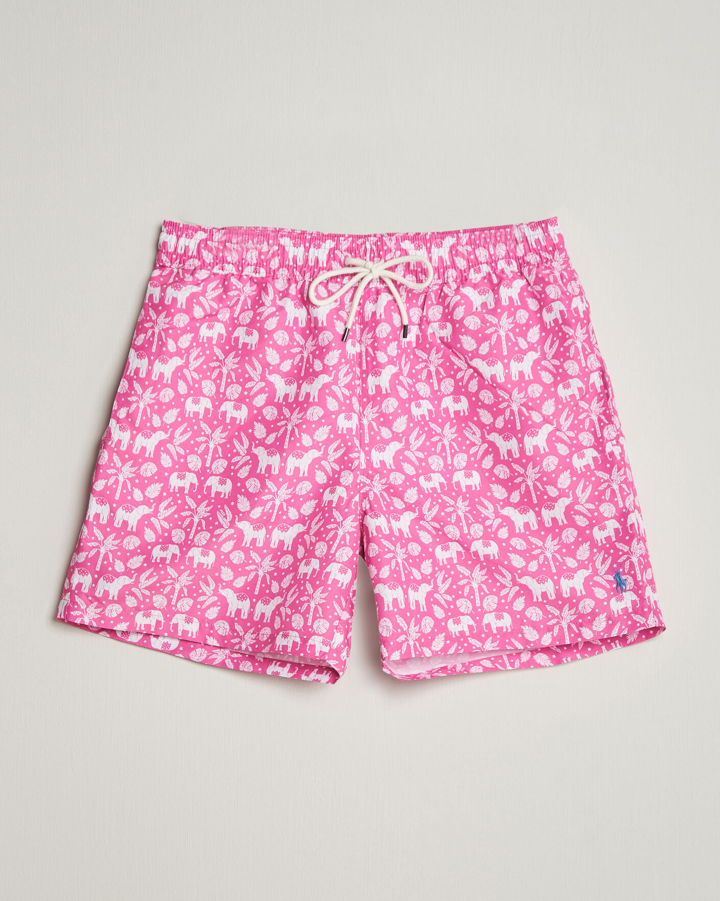 Homme | Polo Ralph Lauren Traveler Print Mid Trunk Pink | Polo Ralph Lauren | Traveler Print Mid Trunk Pink