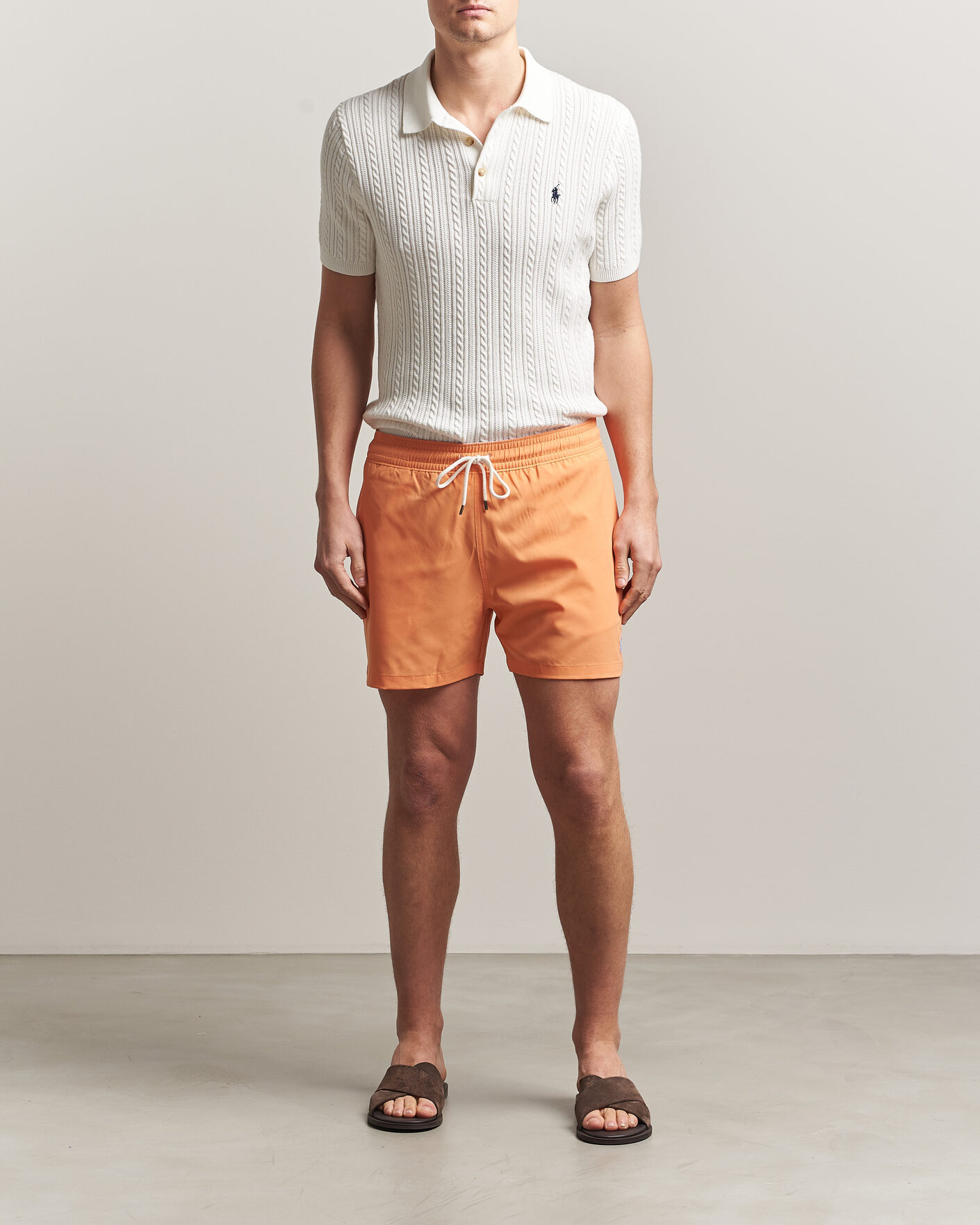 Homme | Maillots De Bain | Polo Ralph Lauren | Traveler Slim Trunk Orange