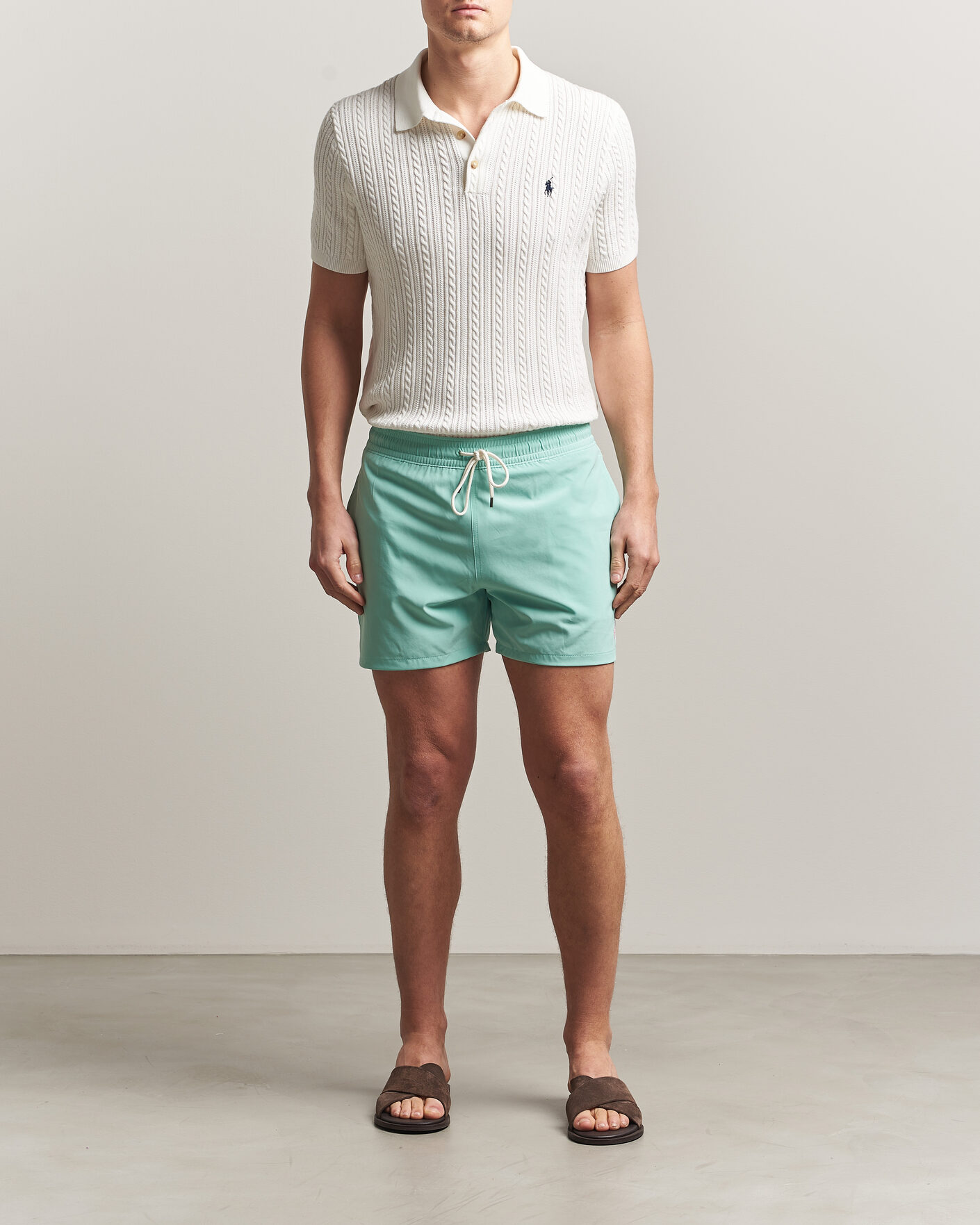 Homme | Maillots De Bain | Polo Ralph Lauren | Traveler Slim Trunk Celadon