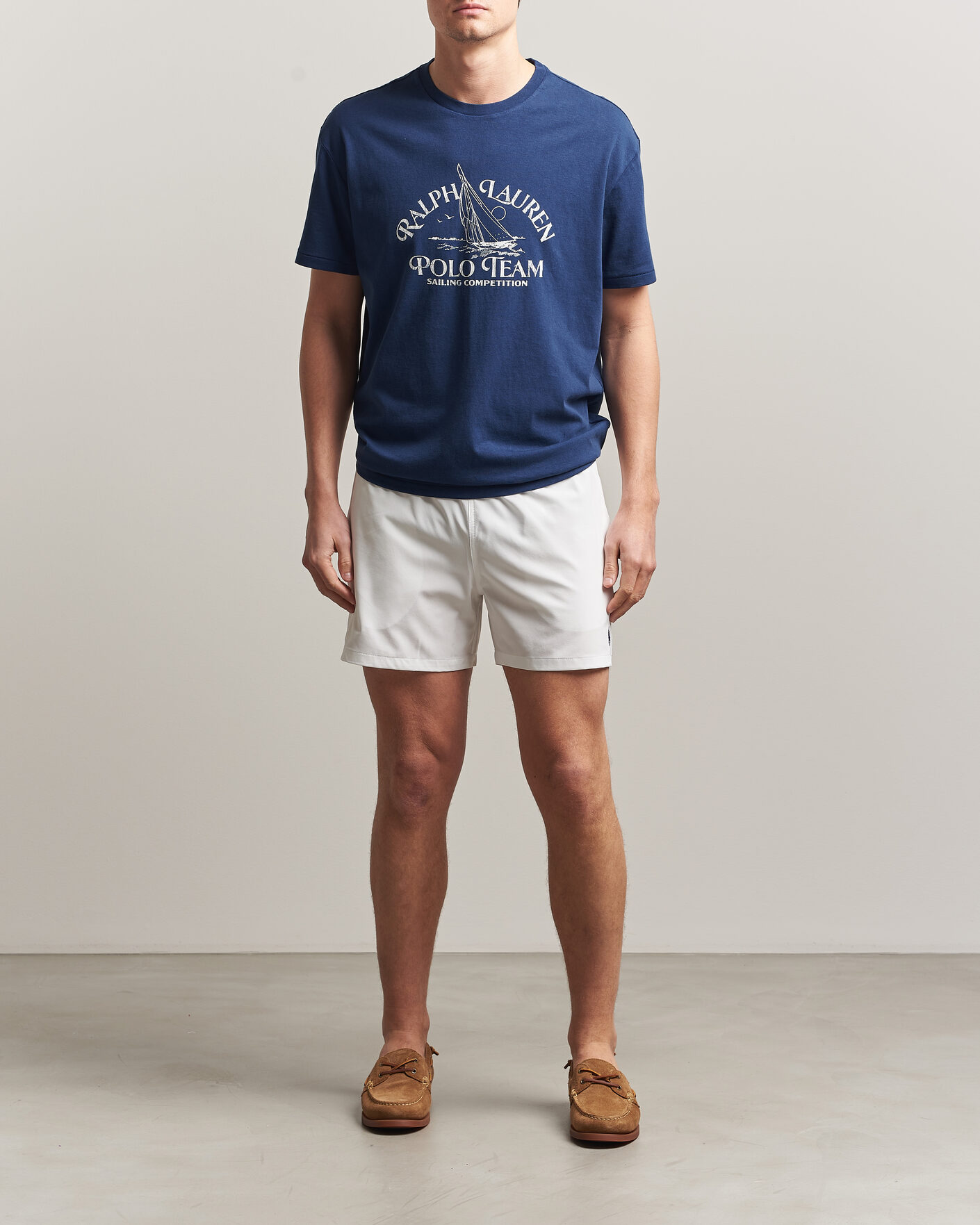 Homme | Maillots De Bain | Polo Ralph Lauren | Traveler Slim Trunk White