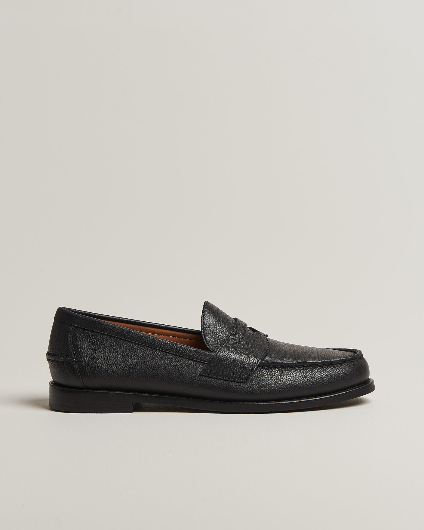 Homme | Loafers | Polo Ralph Lauren | Alston Penny Loafer Black Pebble Calf
