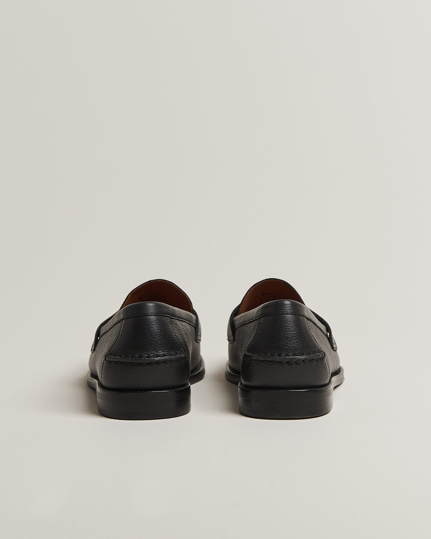 Homme | Loafers | Polo Ralph Lauren | Alston Penny Loafer Black Pebble Calf