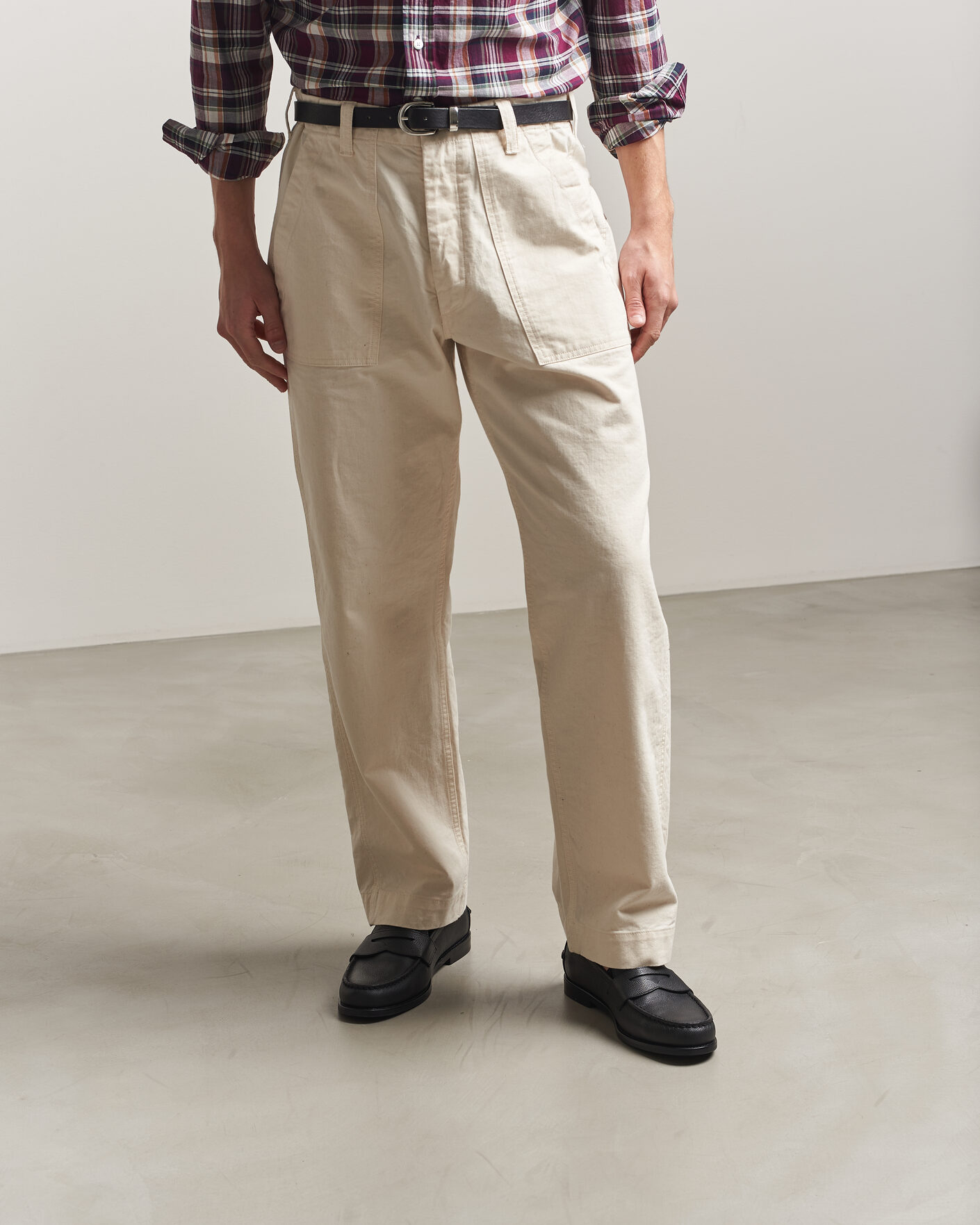 Homme | Loafers | Polo Ralph Lauren | Alston Penny Loafer Black Pebble Calf