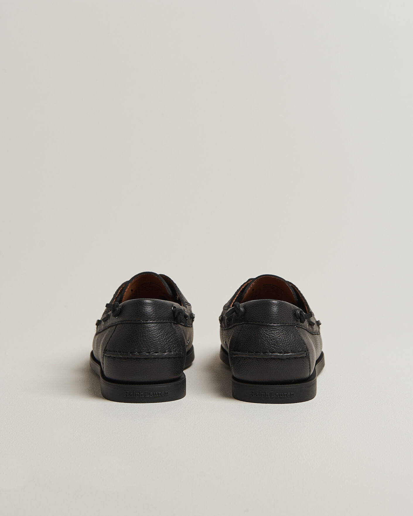 Homme | Chaussures Bateau | Polo Ralph Lauren | Merton Boatshoe Triple Black