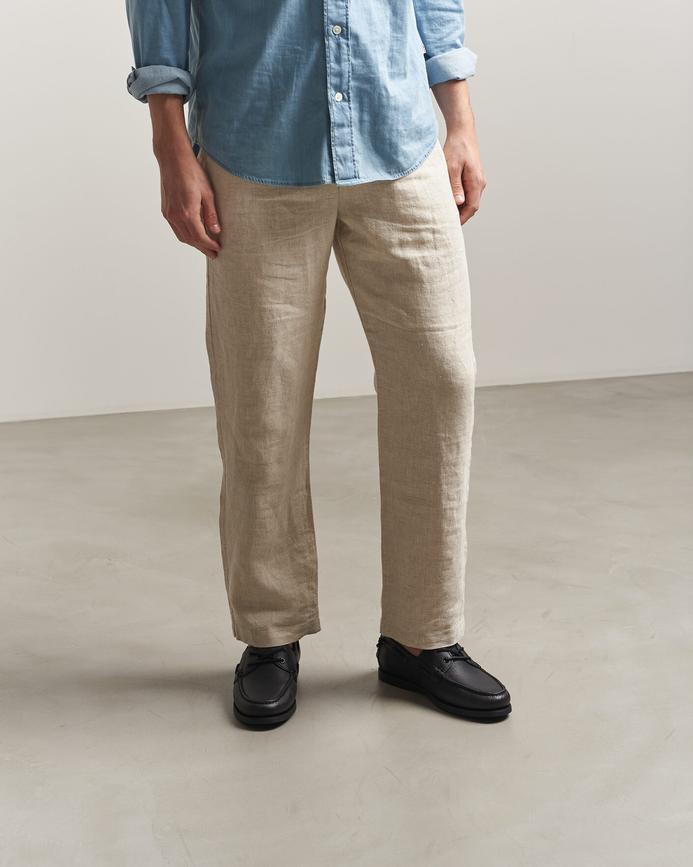 Homme | Chaussures Bateau | Polo Ralph Lauren | Merton Boatshoe Triple Black