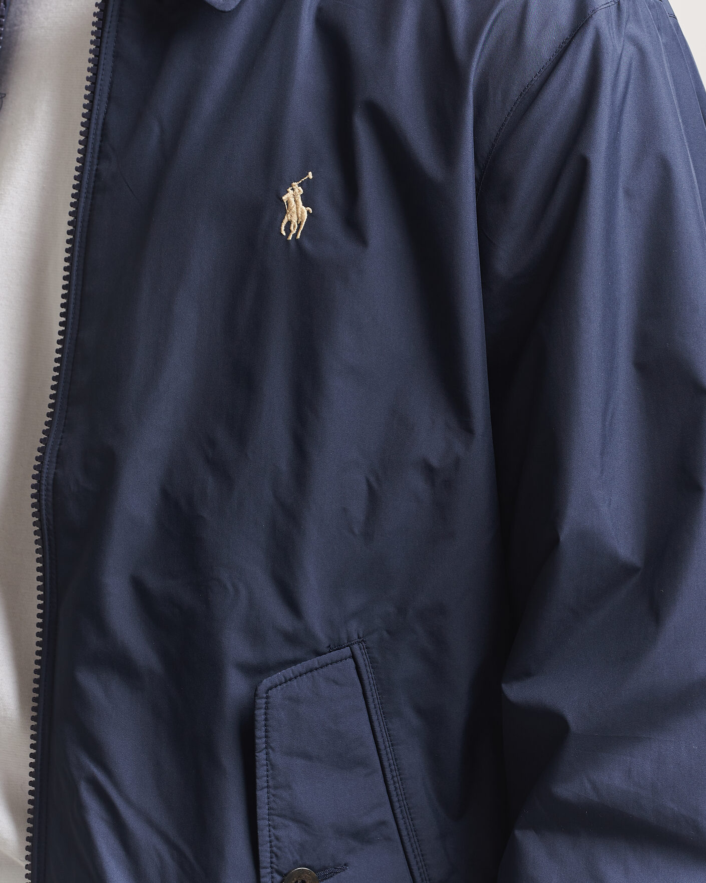 Homme | Manteaux Et Vestes | Polo Ralph Lauren | Windbreaker Packable Jacket Navy