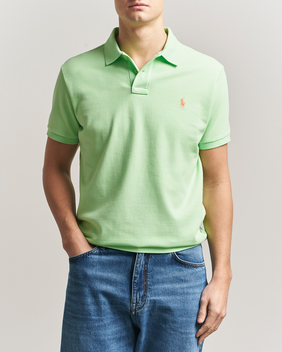 Homme | Polos | Polo Ralph Lauren | Custom Slim Fit Polo Cruise Lime