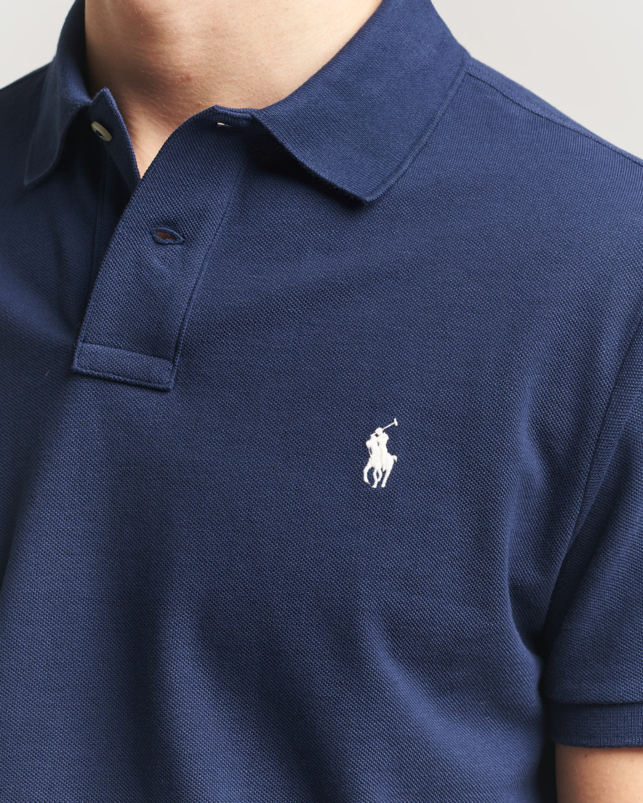 Homme | Polos | Polo Ralph Lauren | Custom Slim Fit Polo Navy
