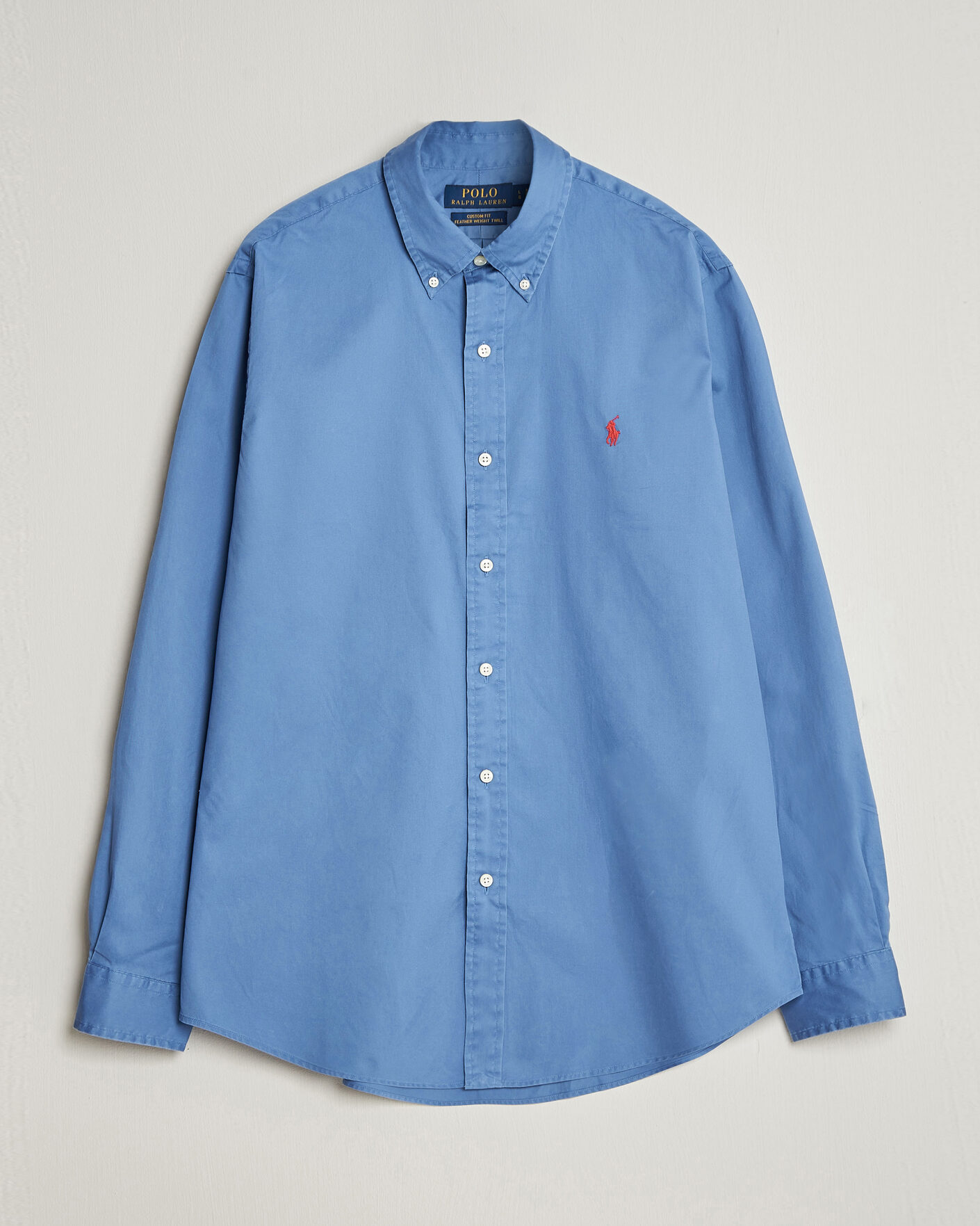 Homme | Chemises | Polo Ralph Lauren | Custom Fit Garment Twill Shirt Nimes Blue