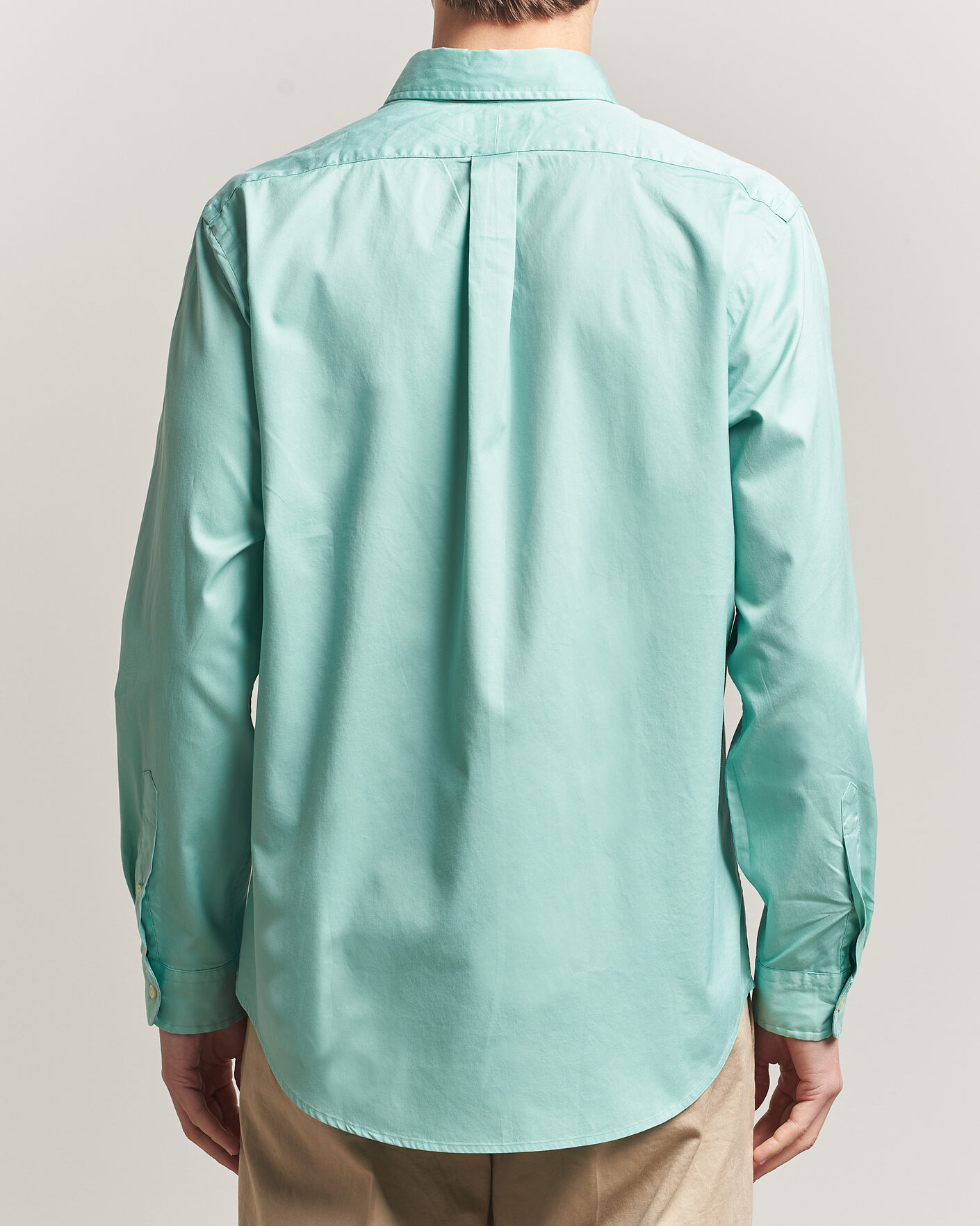 Homme | Chemises | Polo Ralph Lauren | Custom Fit Garment Twill Shirt Celadon