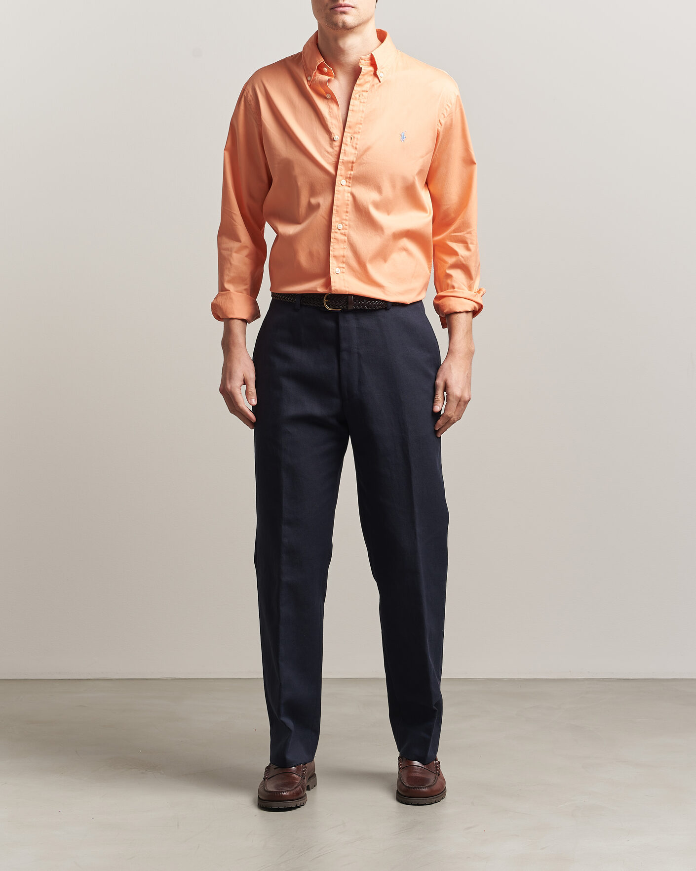 Homme | Chemises | Polo Ralph Lauren | Custom Fit Garment Twill Shirt Poppy