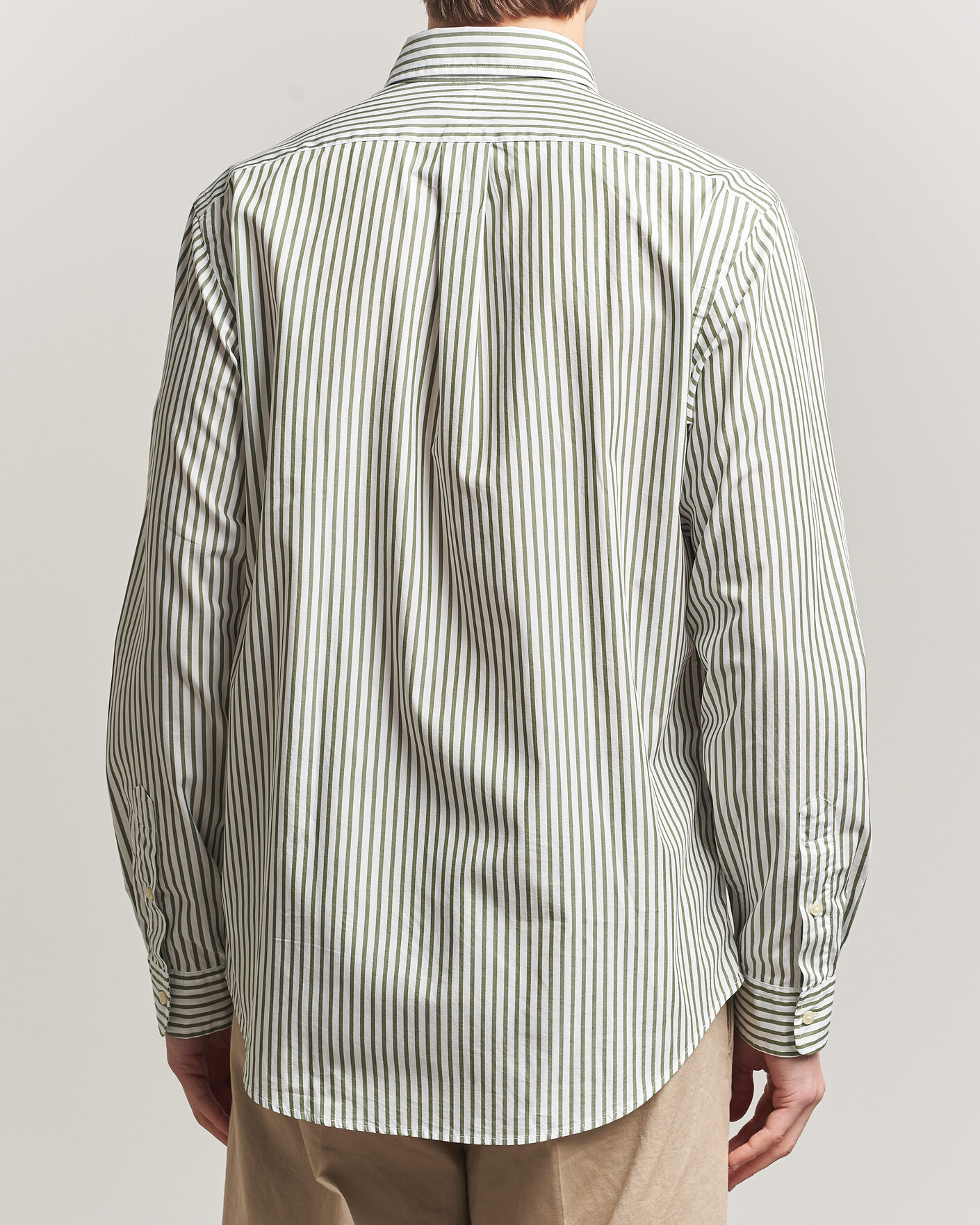 Homme | Chemises | Polo Ralph Lauren | Custom Fit Poplin Striped Shirt Garden Trail