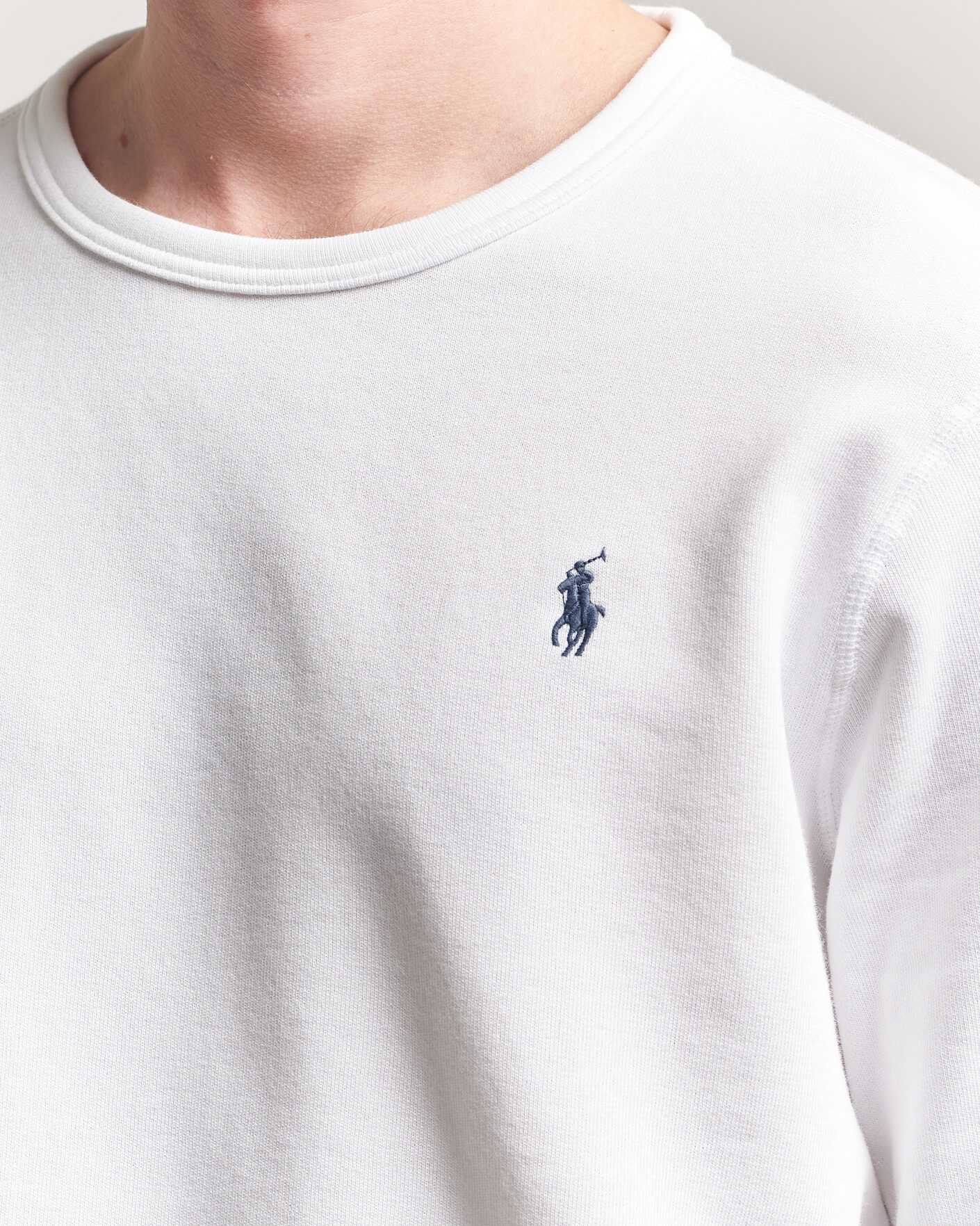 Homme | Pulls Et Tricots | Polo Ralph Lauren | Island Terry Sweatshirt White