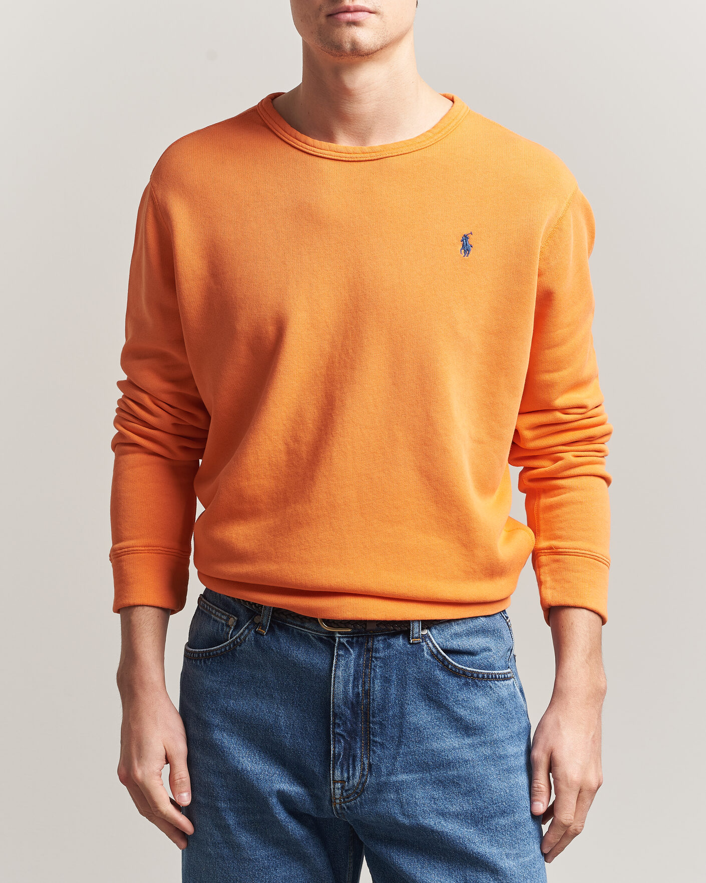 Homme | Pulls Et Tricots | Polo Ralph Lauren | Island Terry Sweatshirt Resort Orange
