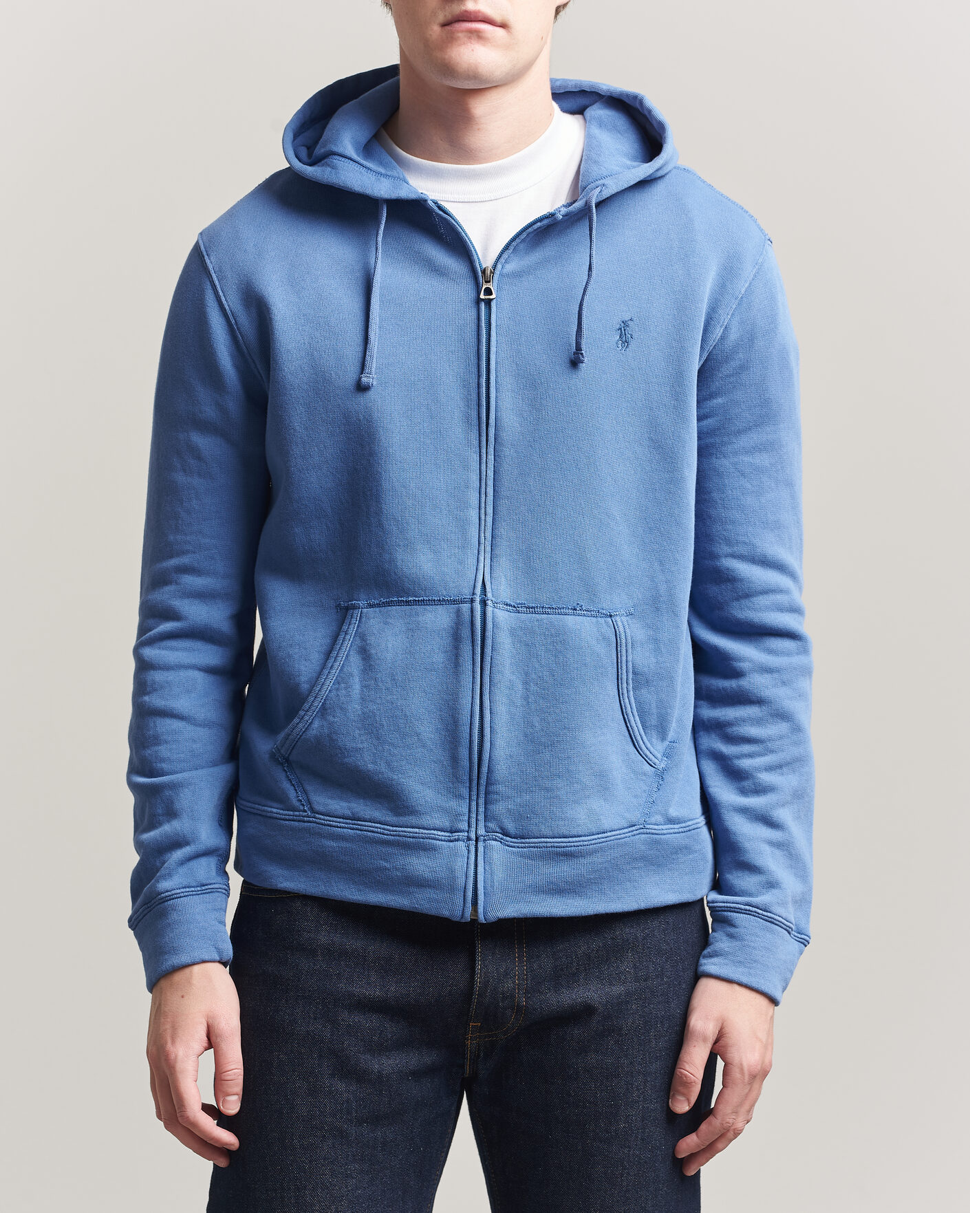 Homme | Pulls Et Tricots | Polo Ralph Lauren | Island Terry Full Zip Hoodie Modern Royal
