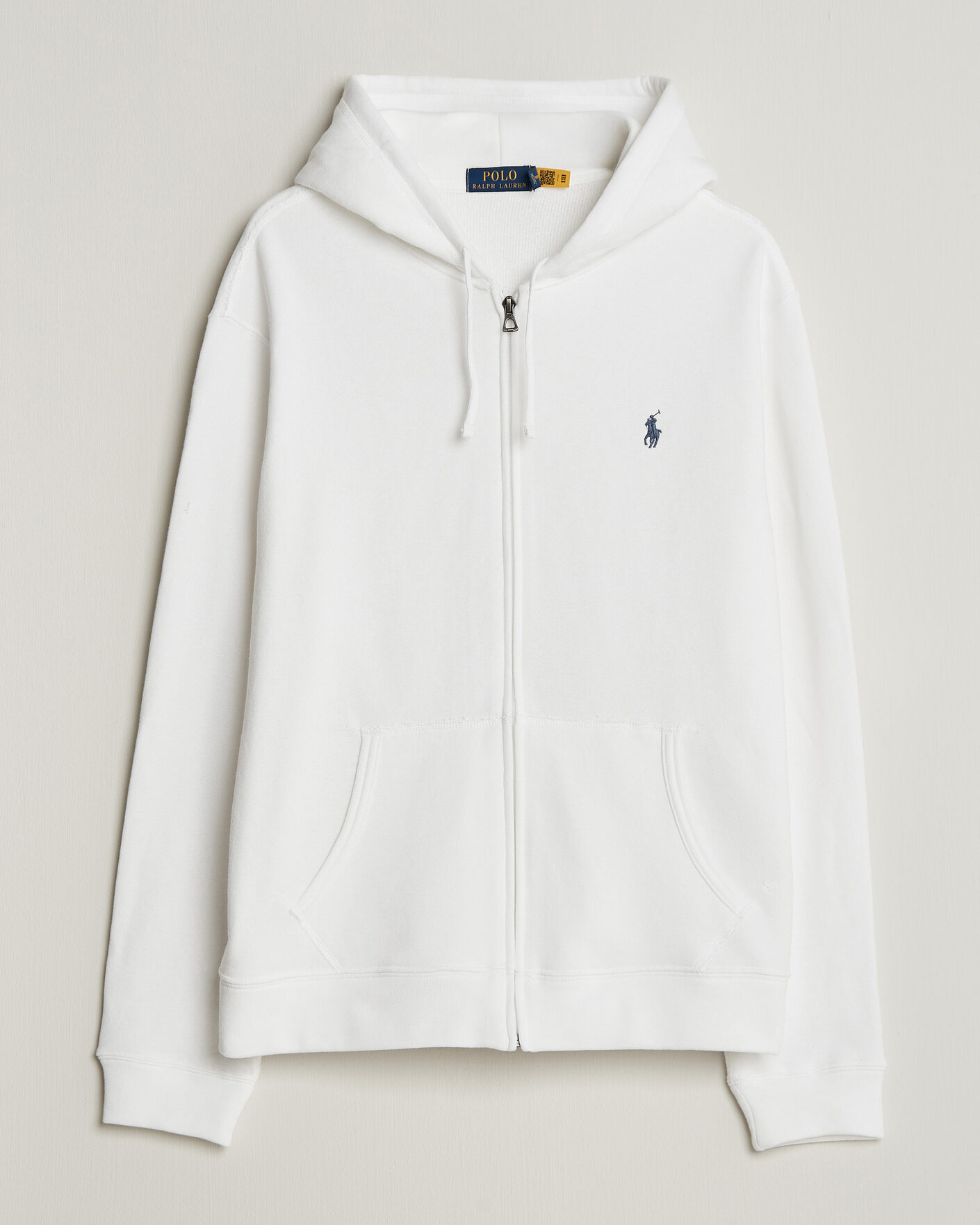 Homme | Pulls Et Tricots | Polo Ralph Lauren | Island Terry Full Zip Hoodie White
