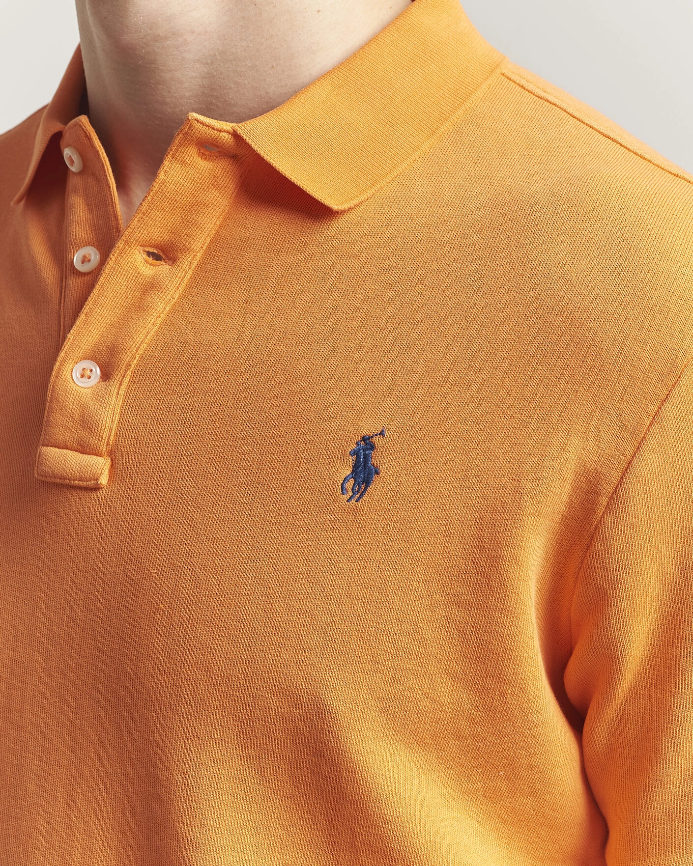 Homme | Polos | Polo Ralph Lauren | Island Terry Polo Resort Orange