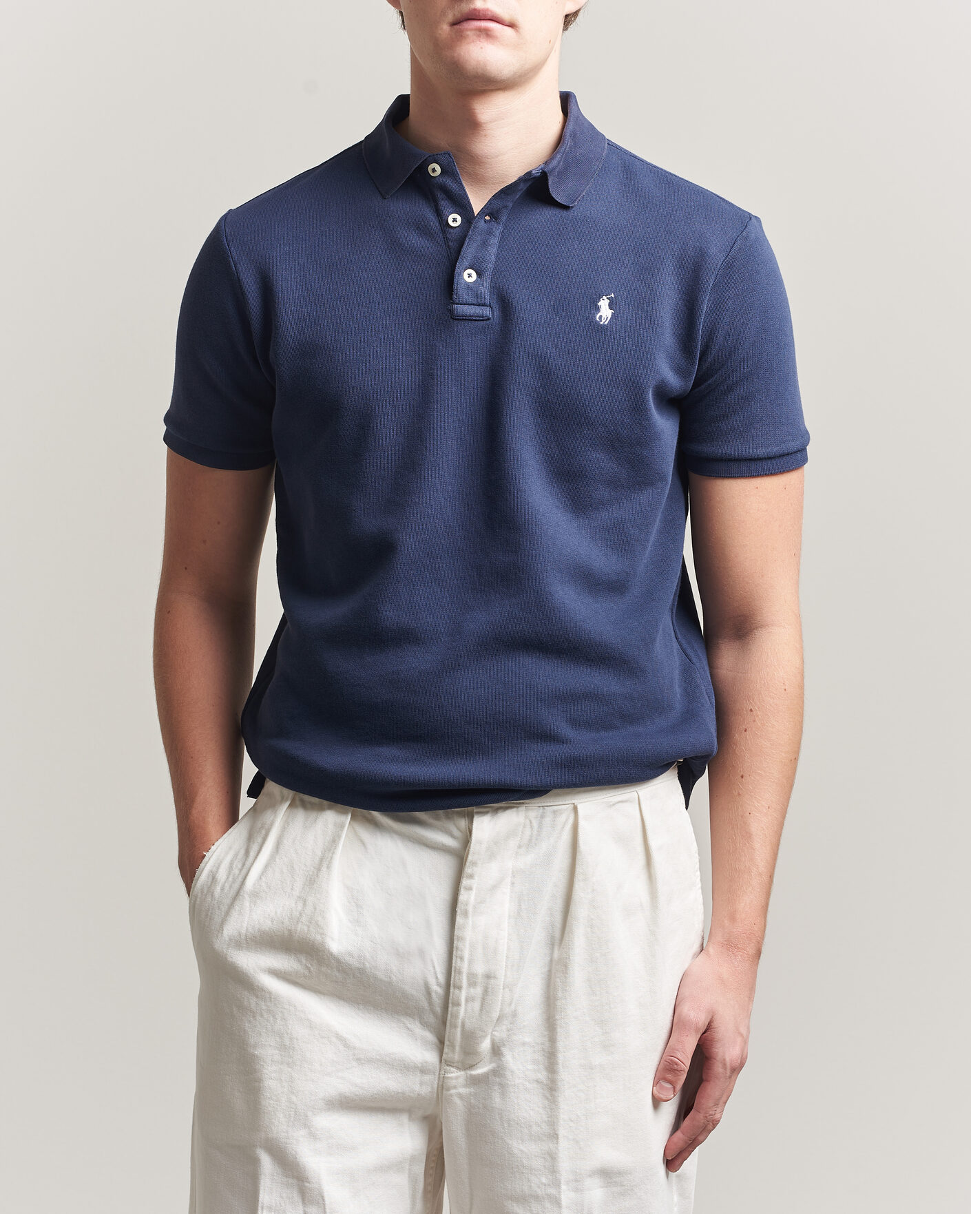 Homme | Polos | Polo Ralph Lauren | Island Terry Polo Newport Navy