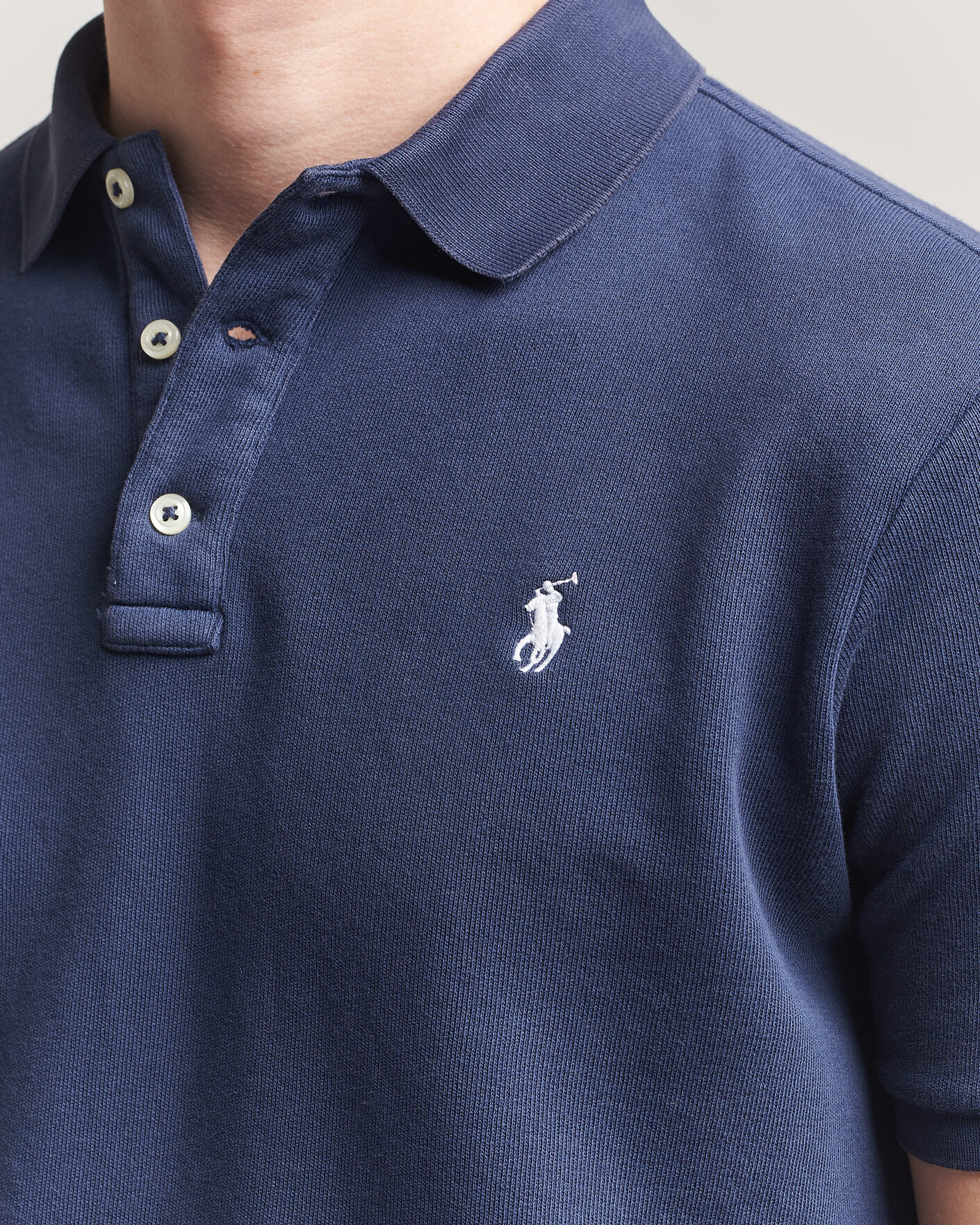 Homme | Polos | Polo Ralph Lauren | Island Terry Polo Newport Navy