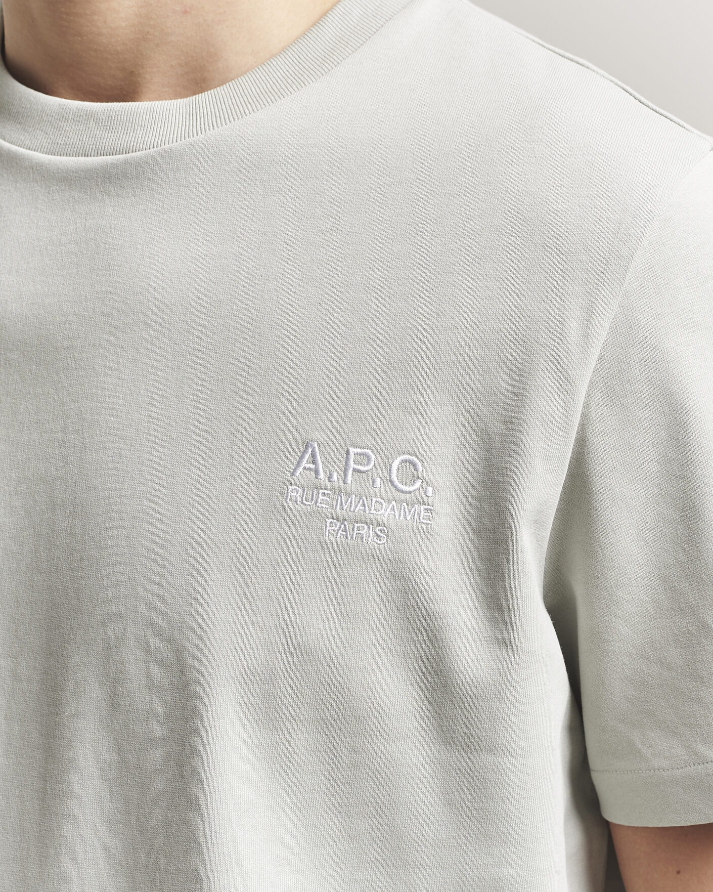 Homme | T-shirts | A.P.C. | Rue Madame T-Shirt Light Green