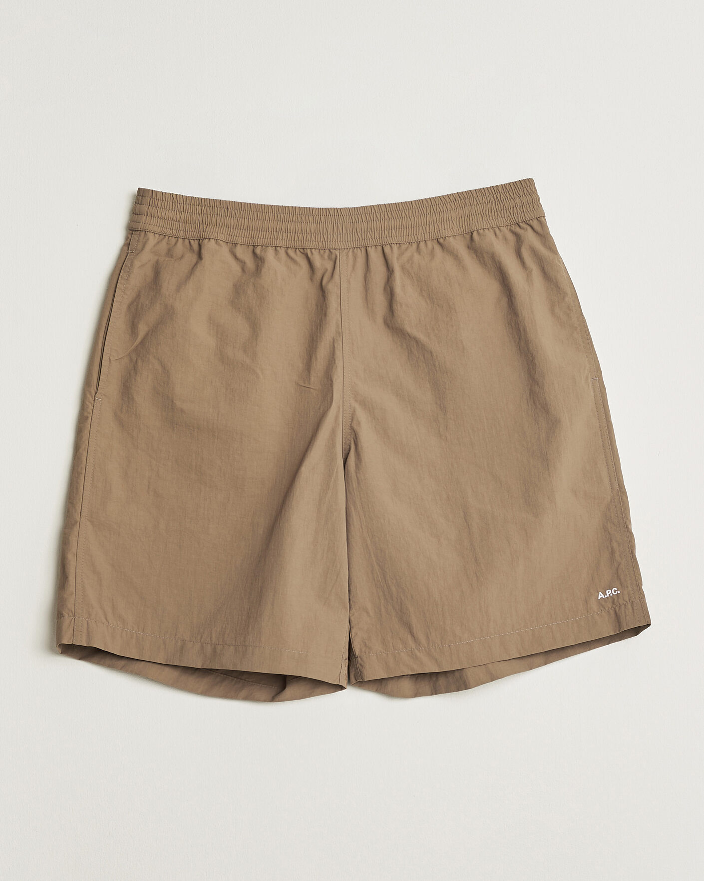 Homme | Shorts | A.P.C. | Rio Drawstring Shorts Dark Beige