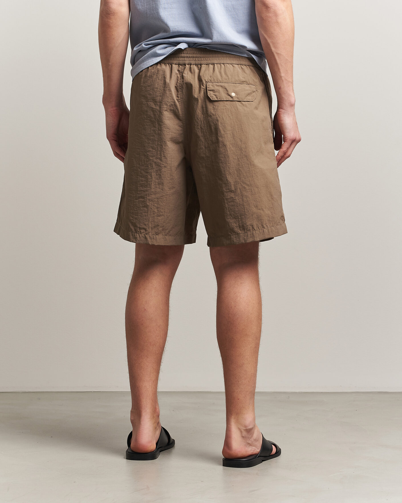 Homme | Shorts | A.P.C. | Rio Drawstring Shorts Dark Beige
