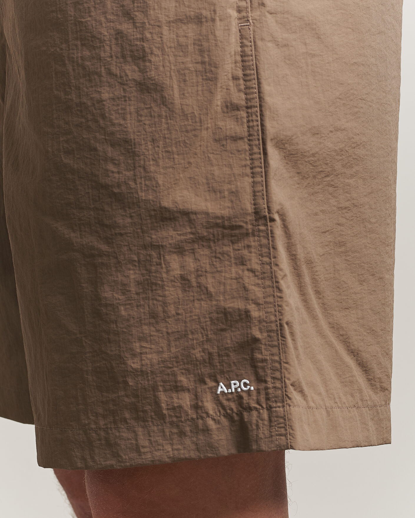 Homme | Shorts | A.P.C. | Rio Drawstring Shorts Dark Beige