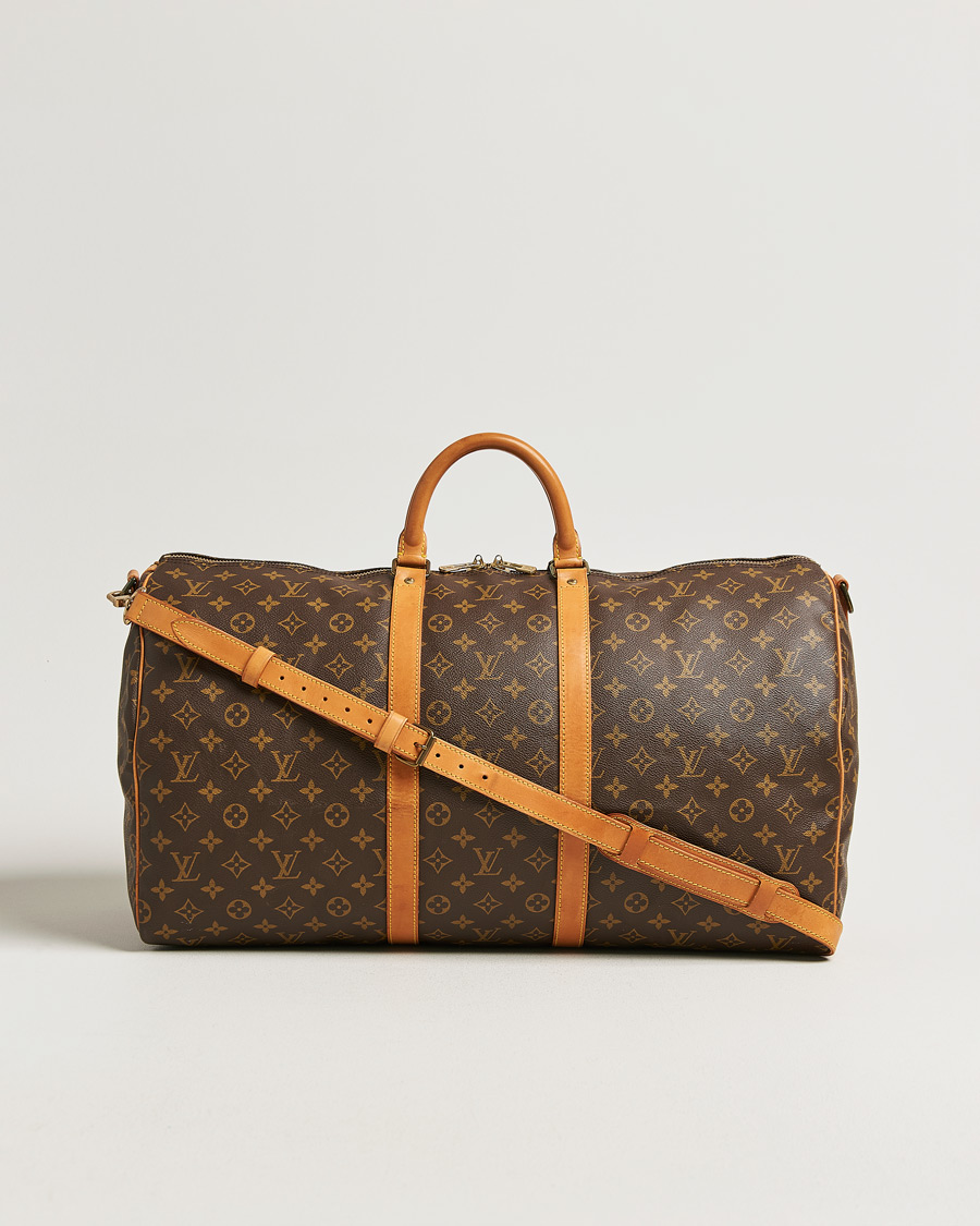 Homme | Pre-Owned & Vintage Bags | Louis Vuitton Pre-Owned | Keepall Bandouliére 55 Monogram