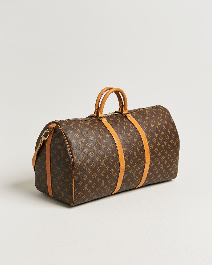 Homme | Pre-Owned & Vintage Bags | Louis Vuitton Pre-Owned | Keepall Bandouliére 55 Monogram
