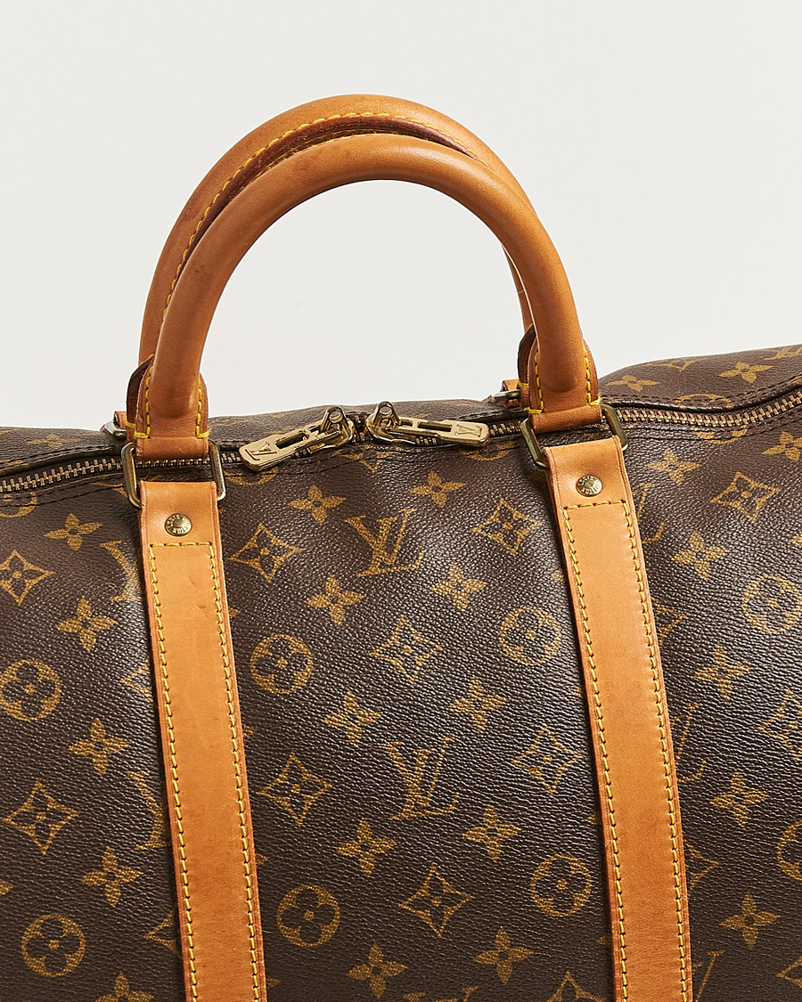 Homme | Pre-Owned & Vintage Bags | Louis Vuitton Pre-Owned | Keepall Bandouliére 55 Monogram