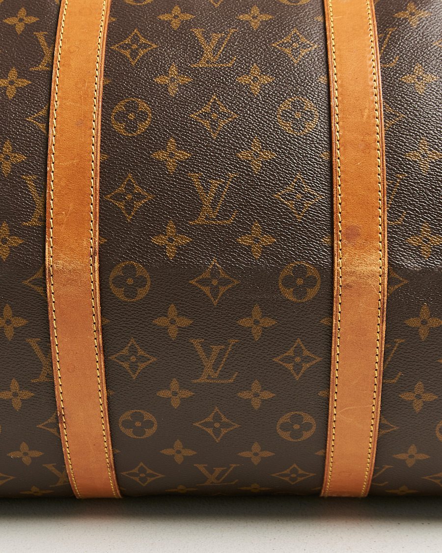 Homme | Pre-Owned & Vintage Bags | Louis Vuitton Pre-Owned | Keepall Bandouliére 55 Monogram