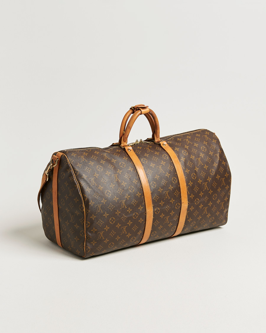 Homme | Pre-Owned & Vintage Bags | Louis Vuitton Pre-Owned | Keepall Bandouliére 55 Monogram