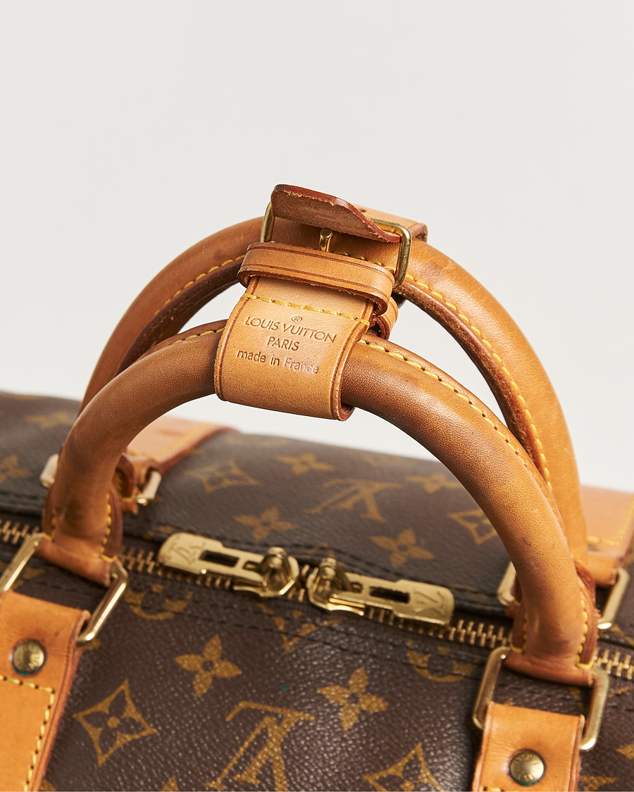 Homme | Pre-Owned & Vintage Bags | Louis Vuitton Pre-Owned | Keepall Bandouliére 55 Monogram