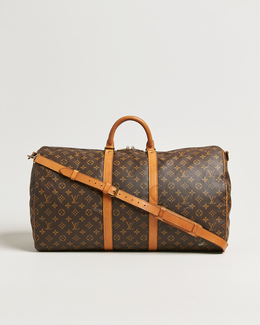 Homme | Pre-Owned & Vintage Bags | Louis Vuitton Pre-Owned | Keepall Bandouliére 55 Monogram