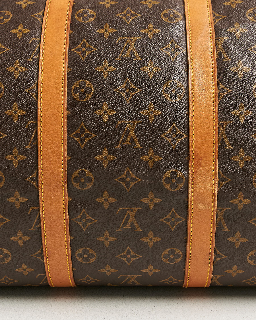 Homme | Pre-Owned & Vintage Bags | Louis Vuitton Pre-Owned | Keepall Bandouliére 55 Monogram